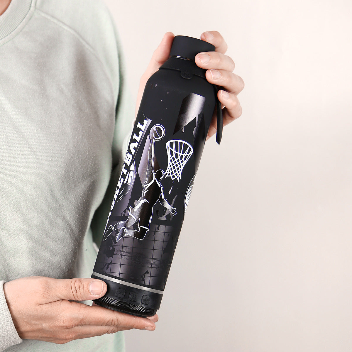 Botella 600ml +Altavoz - Basket Team