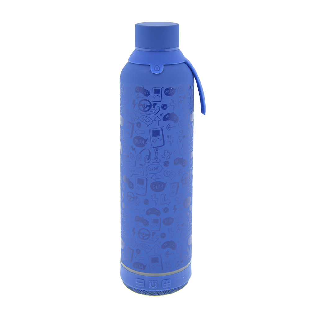 Botella 600ml +Altavoz - Play The Game