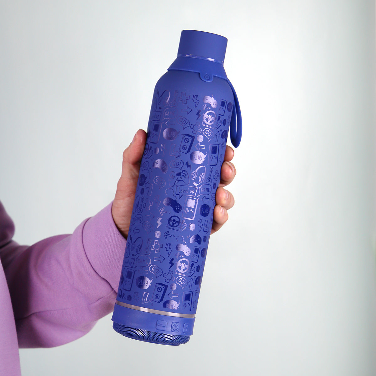 Botella 600ml +Altavoz - Play The Game