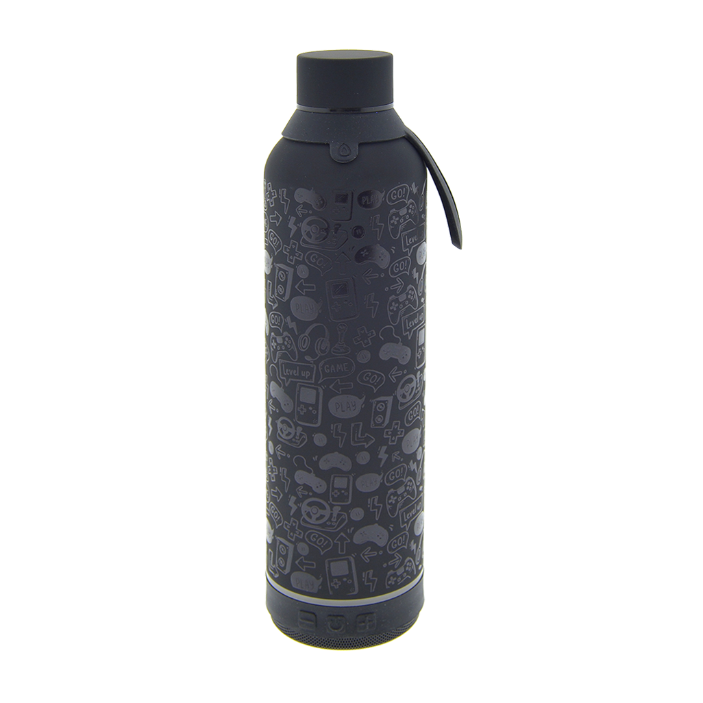 Botella 600ml +Altavoz - Play The Game