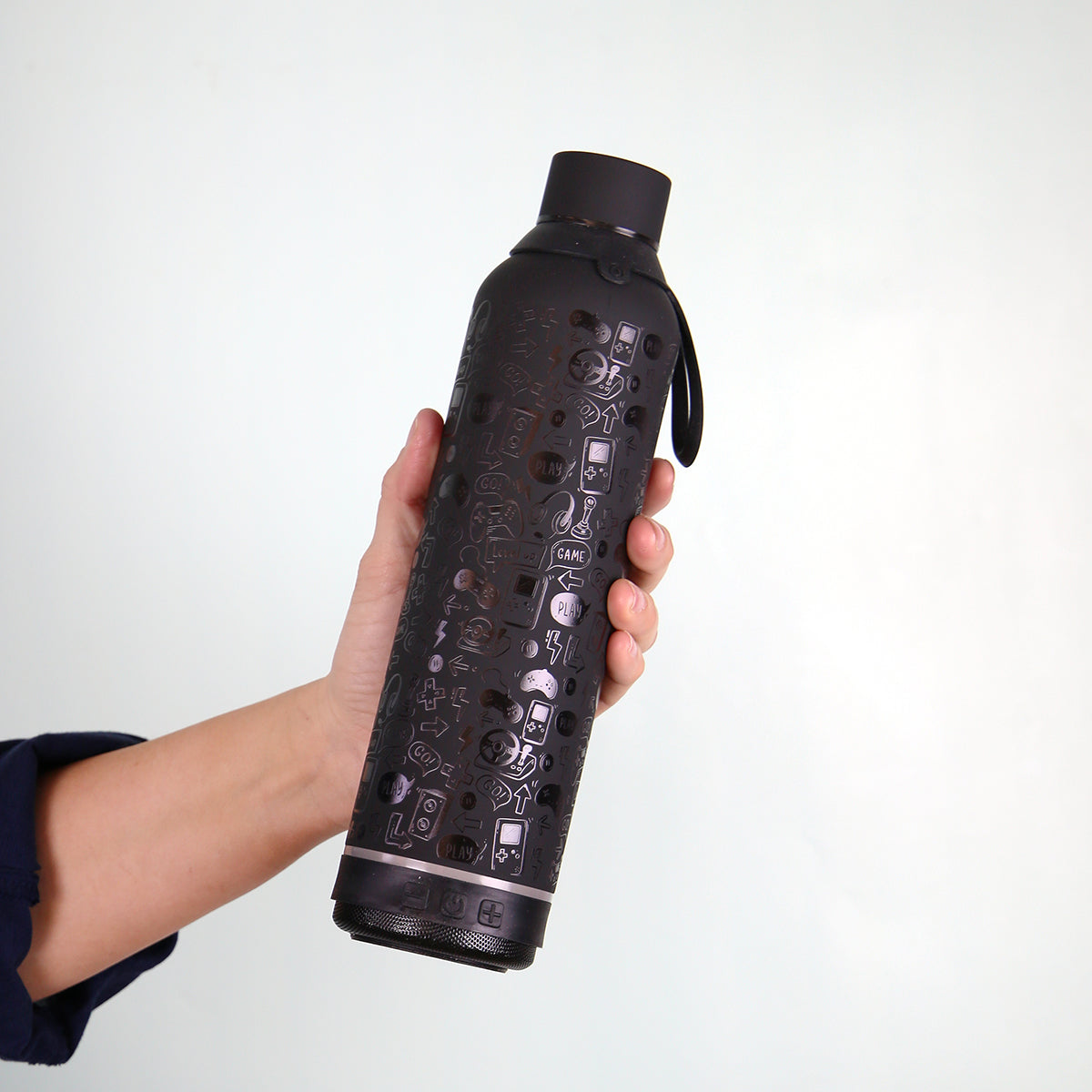 Botella 600ml +Altavoz - Play The Game