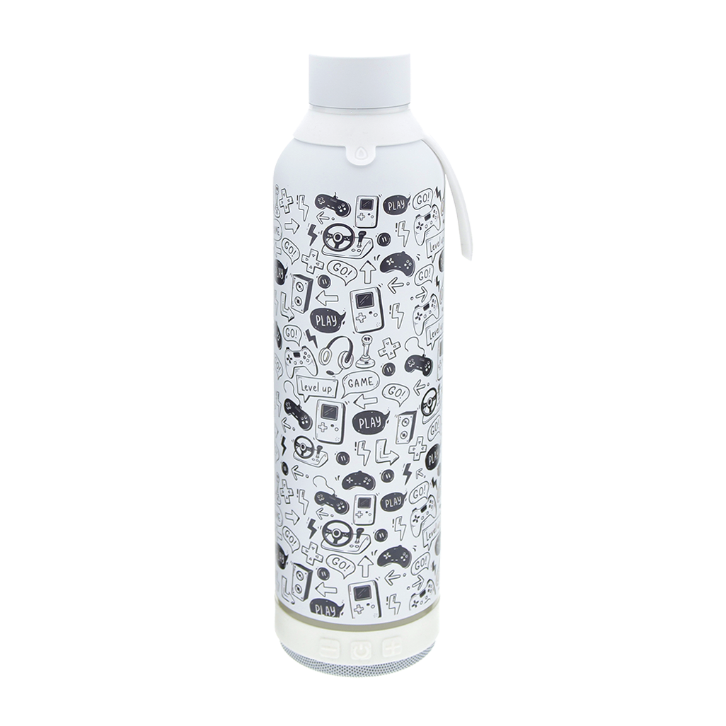 Botella 600ml +Altavoz - Play The Game