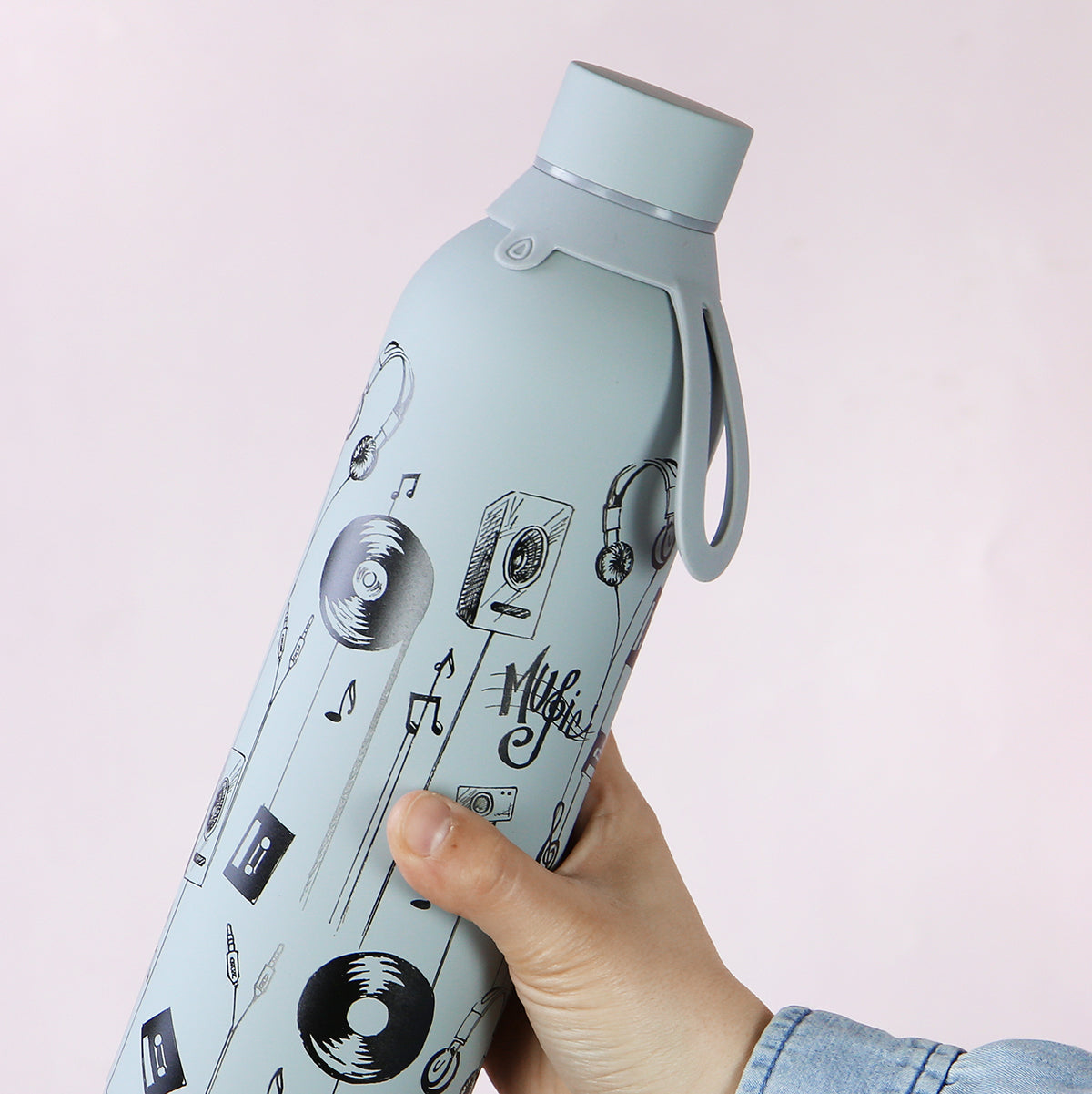 Botella 600ml +Altavoz - Shadow Music