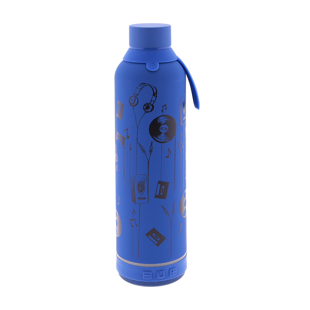Botella 600ml +Altavoz - Shadow Music