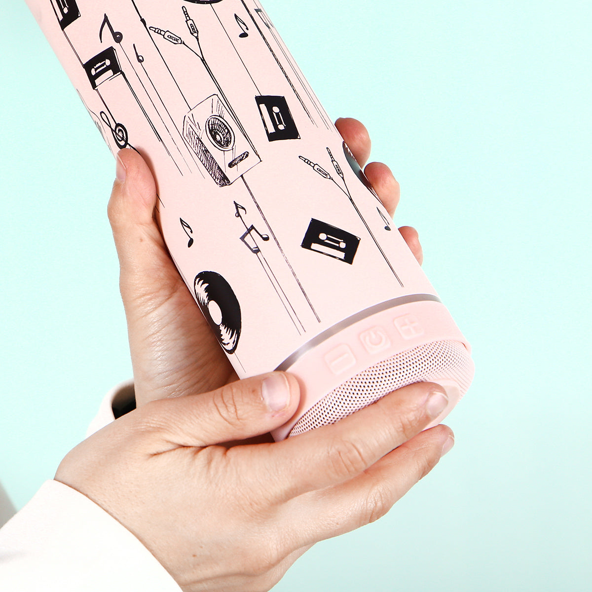 Botella 600ml +Altavoz - Shadow Music