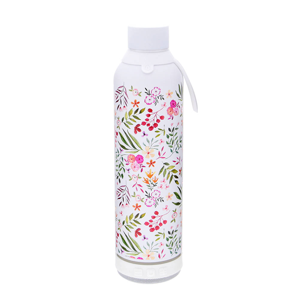 Botella 600ml +Altavoz - Spring Flowering