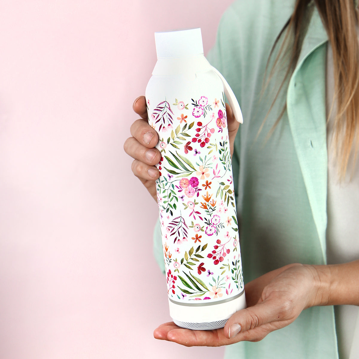 Botella 600ml +Altavoz - Spring Flowering