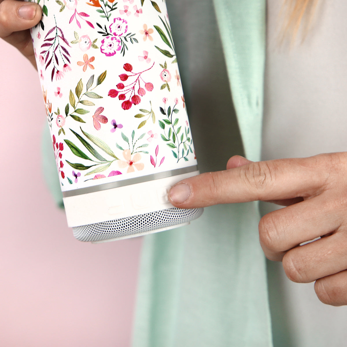 Botella 600ml +Altavoz - Spring Flowering