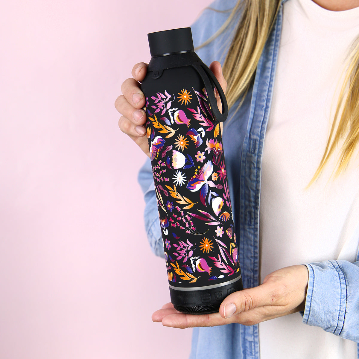 Botella 600ml +Altavoz - Spring Flowering