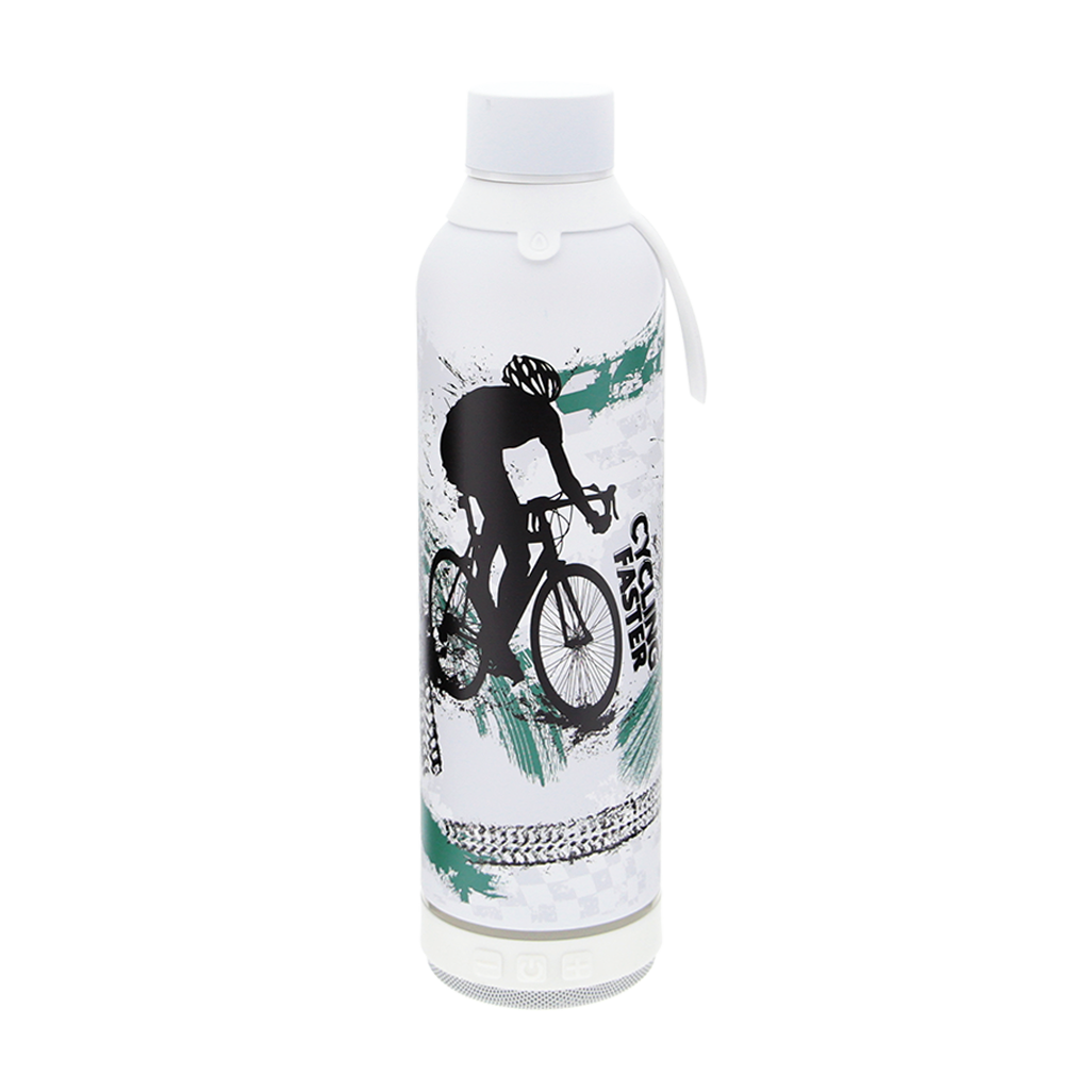 Botella 600ml +Altavoz - Cycling