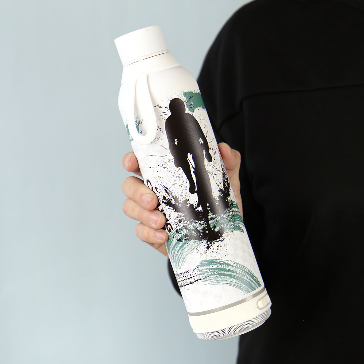 Botella 600ml +Altavoz - Cycling