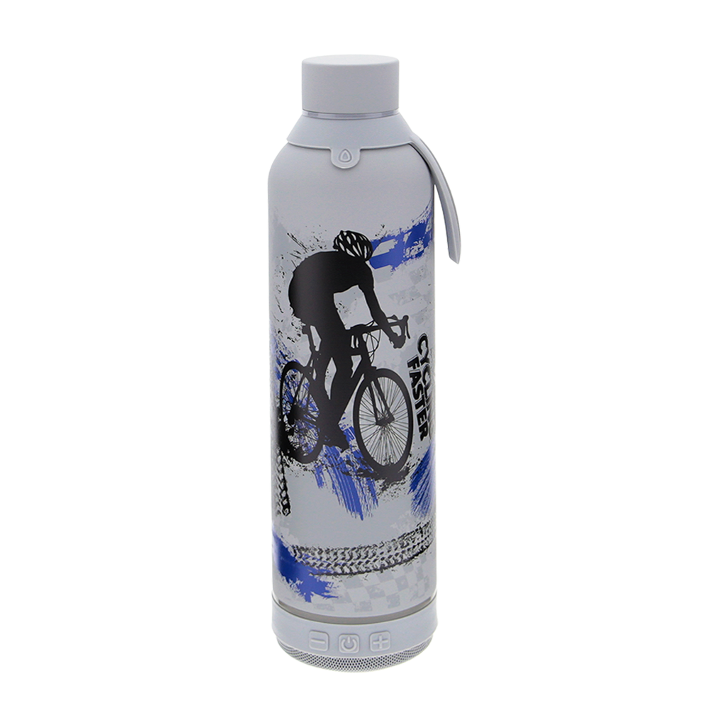 Botella 600ml +Altavoz - Cycling