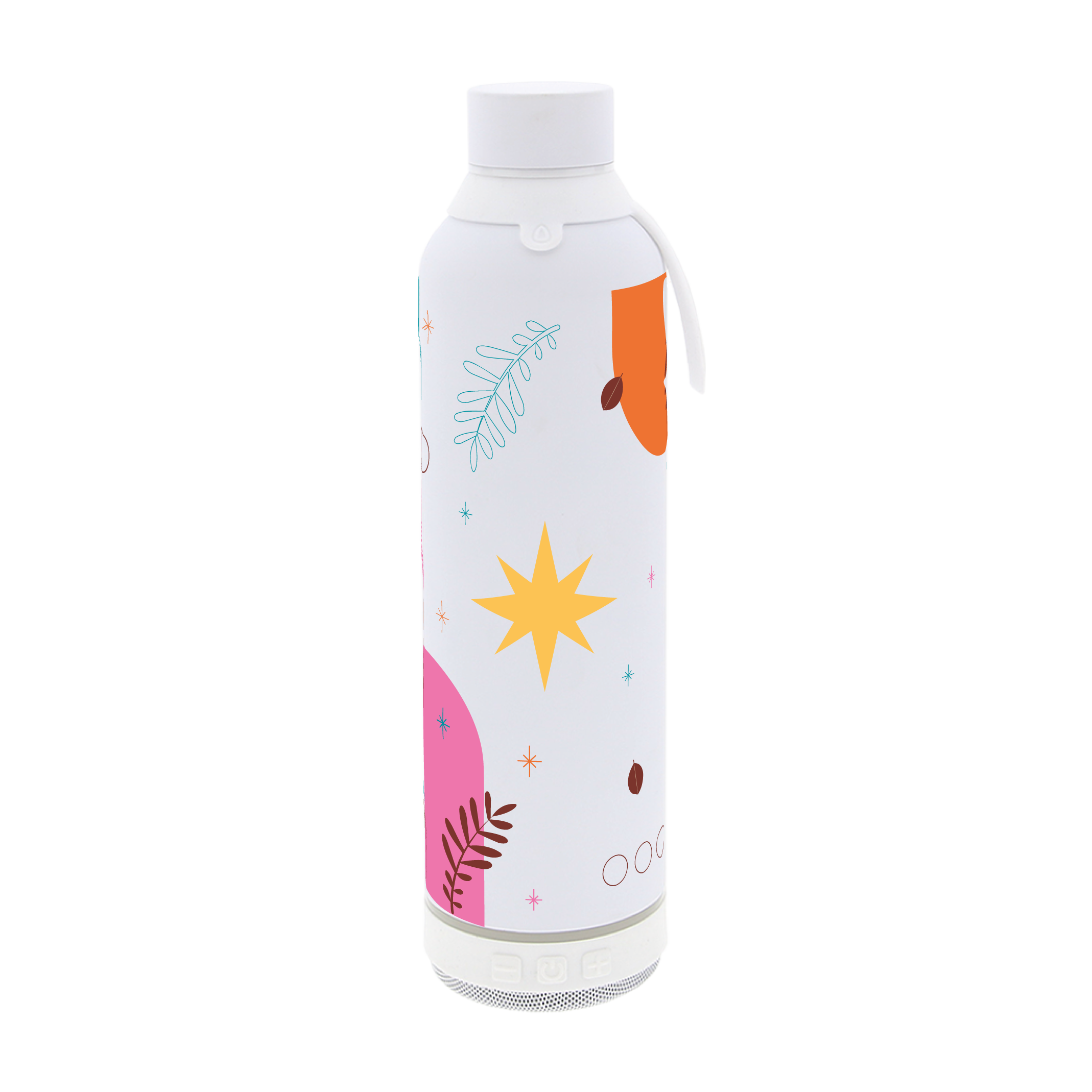 Botella Térmica de Acero Inoxidable con Altavoz – Color Flow | Aurea