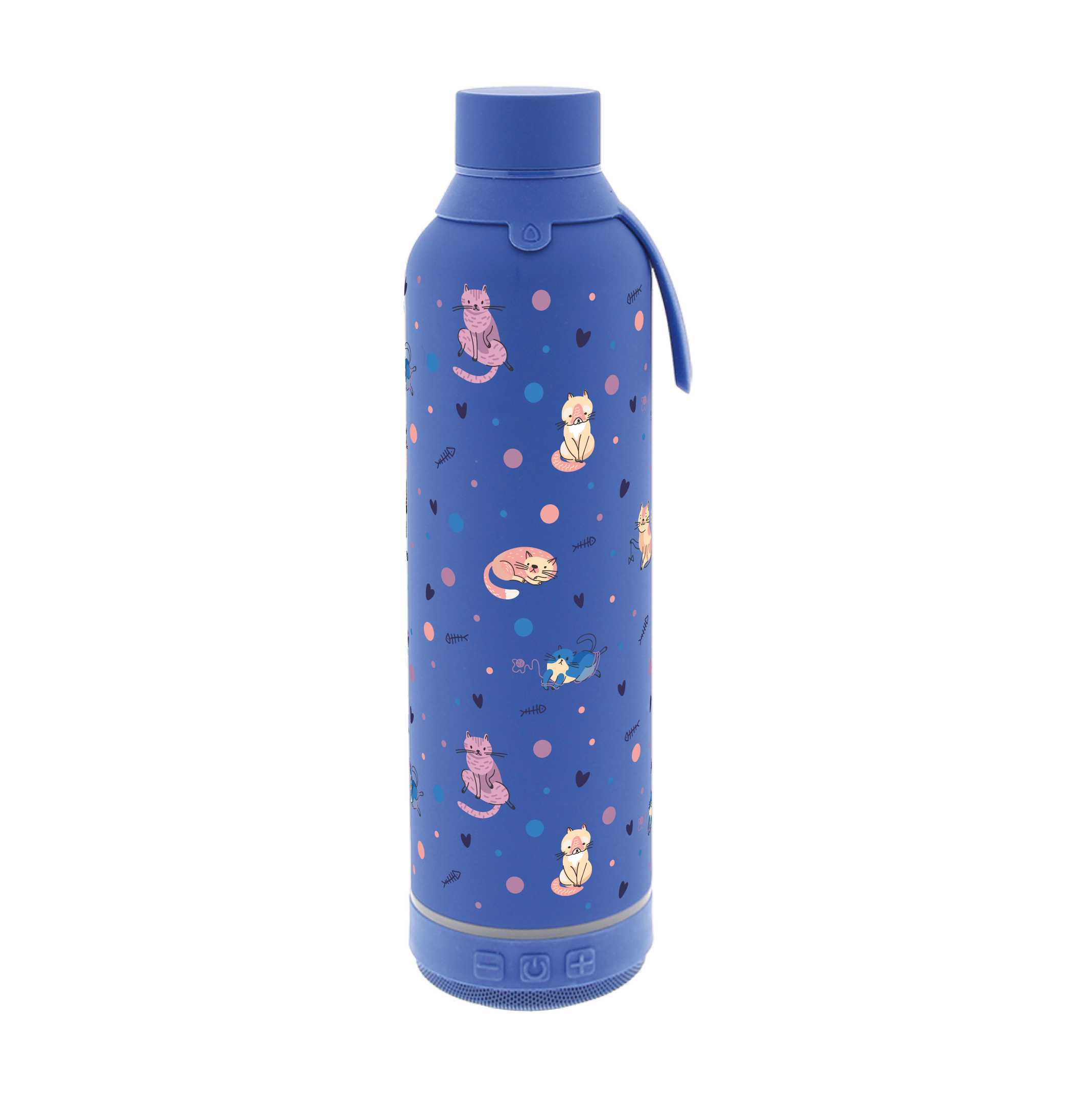 Botella Térmica de Acero Inoxidable con Altavoz – Dot & Meow | Aurea