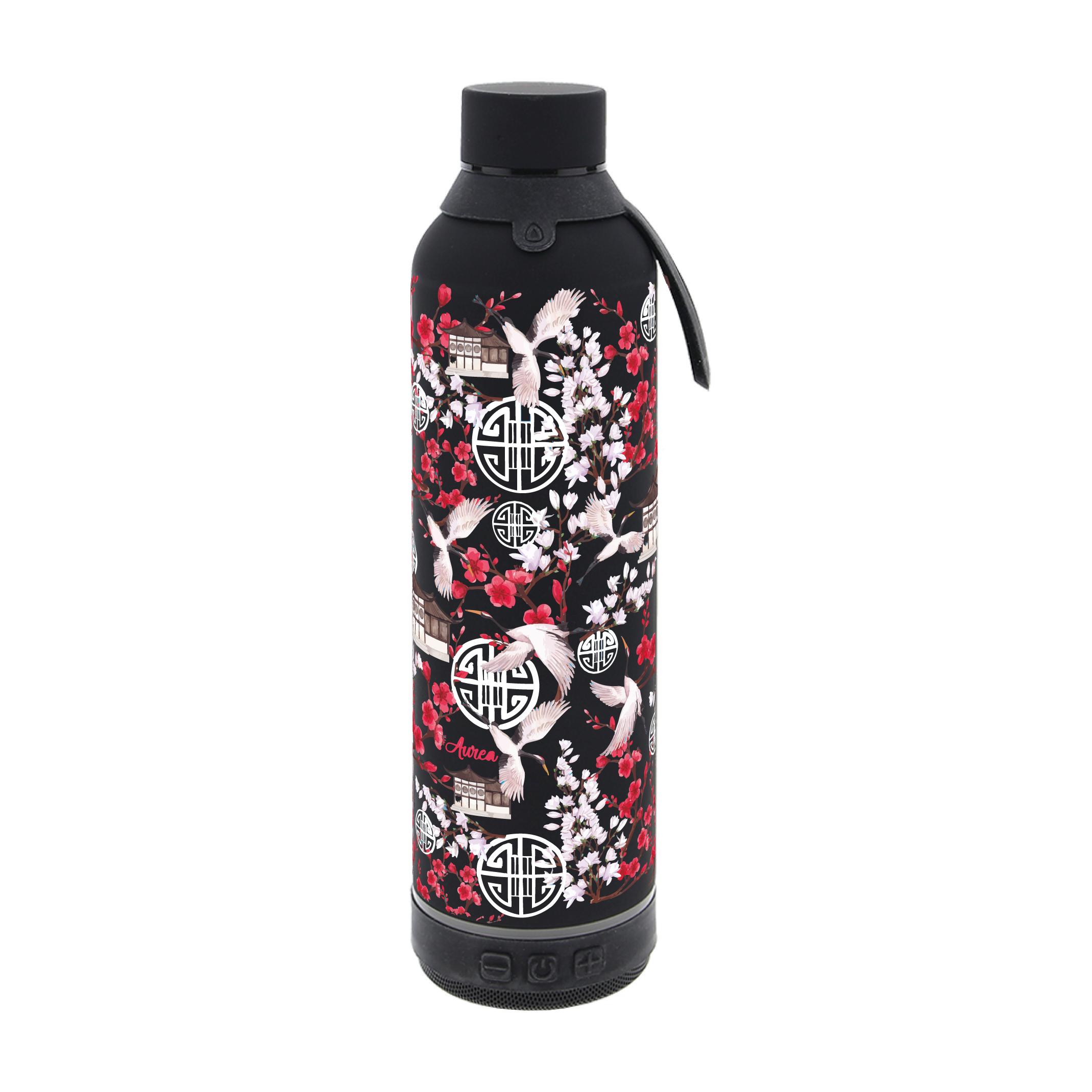 Botella Térmica de Acero Inoxidable con Altavoz – Japan Vibes | Aurea