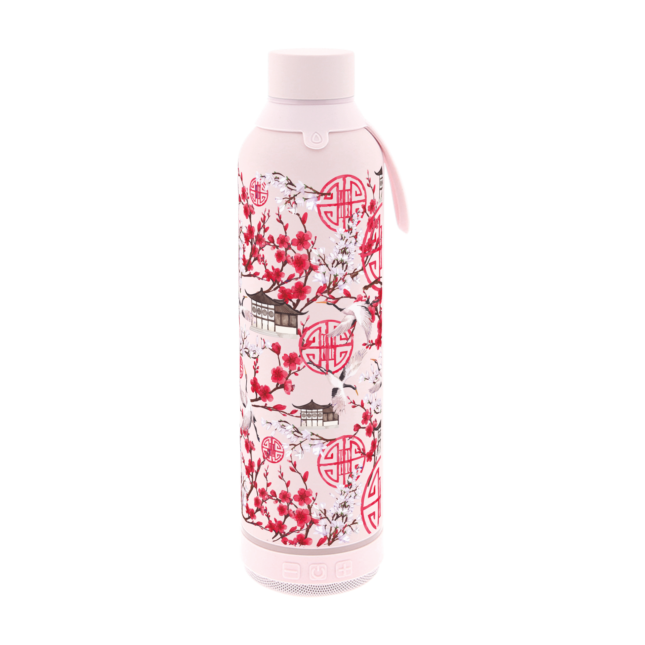 Botella Térmica de Acero Inoxidable con Altavoz – Japan Vibes | Aurea
