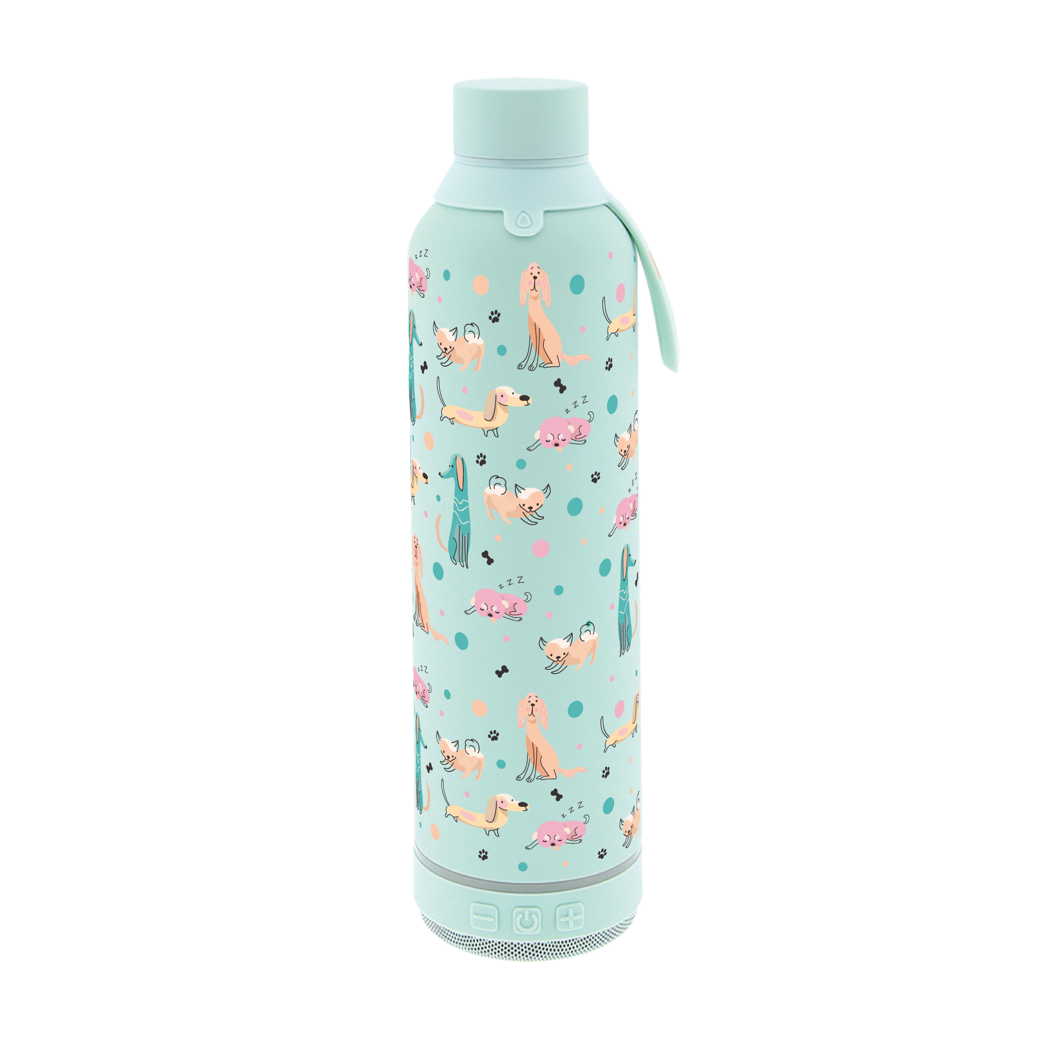 Botella Térmica de Acero Inoxidable con Altavoz – Dot & Woof | Aurea