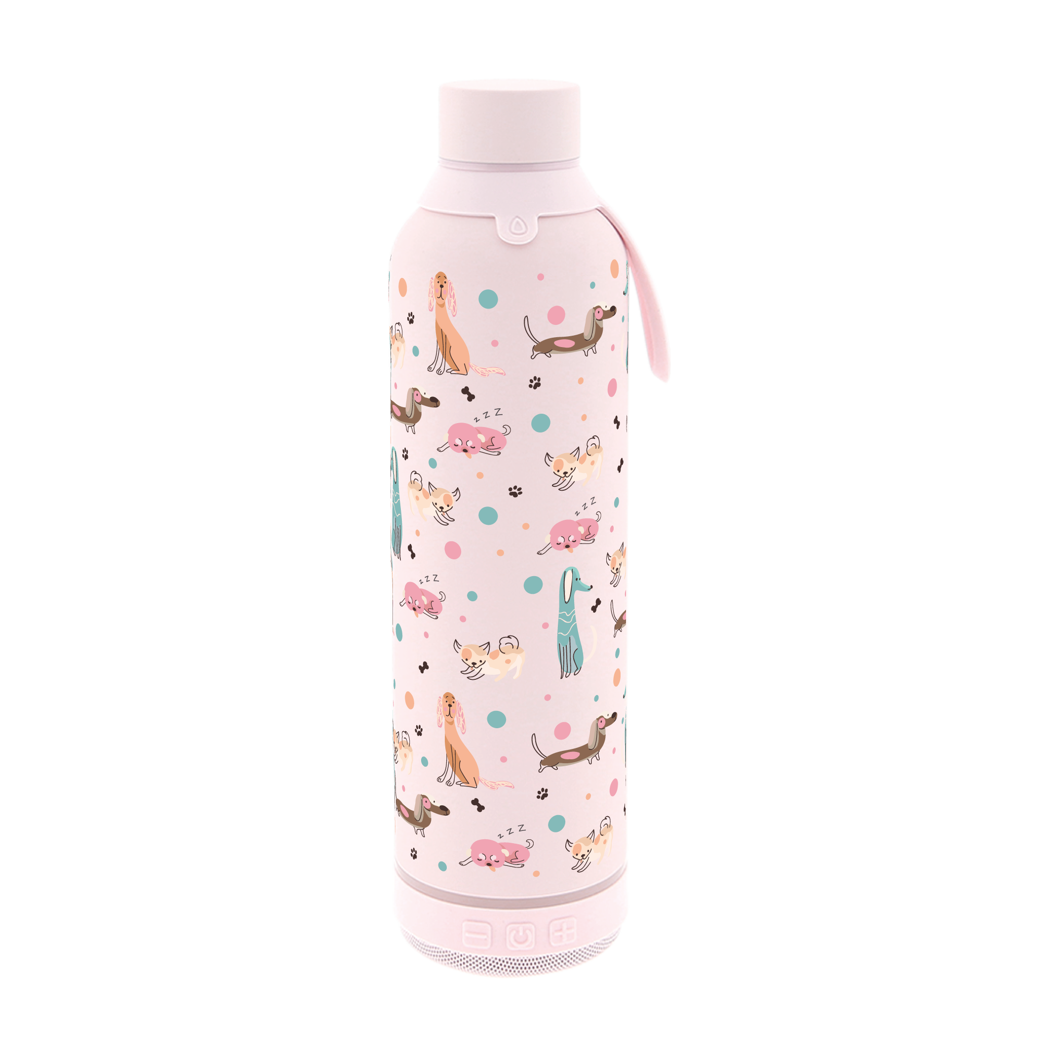 Botella Térmica de Acero Inoxidable con Altavoz – Dot & Woof | Aurea