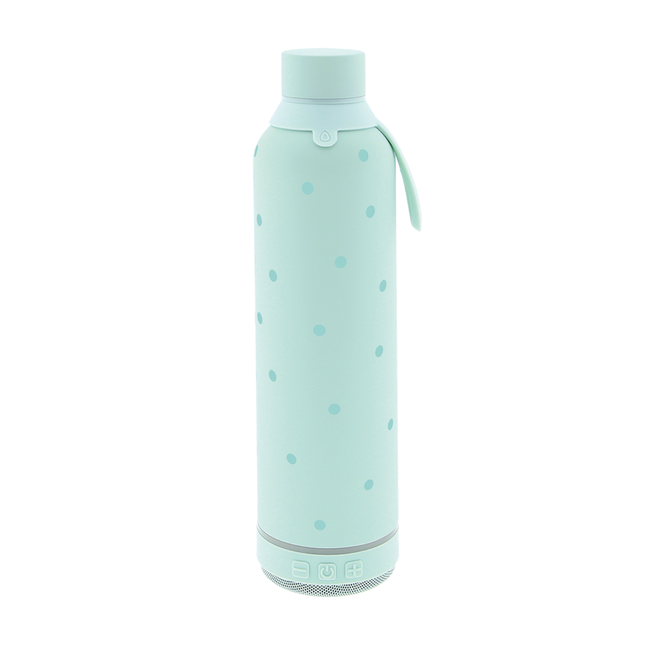 Botella Térmica de Acero Inoxidable con Altavoz – Pastel Dots | Aurea