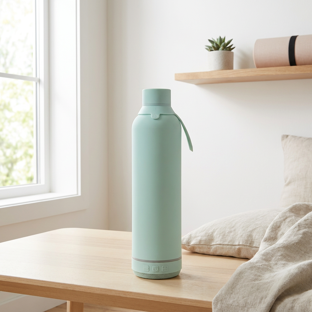 Botella Térmica de Acero Inoxidable con Altavoz – Pastel Dots | Aurea