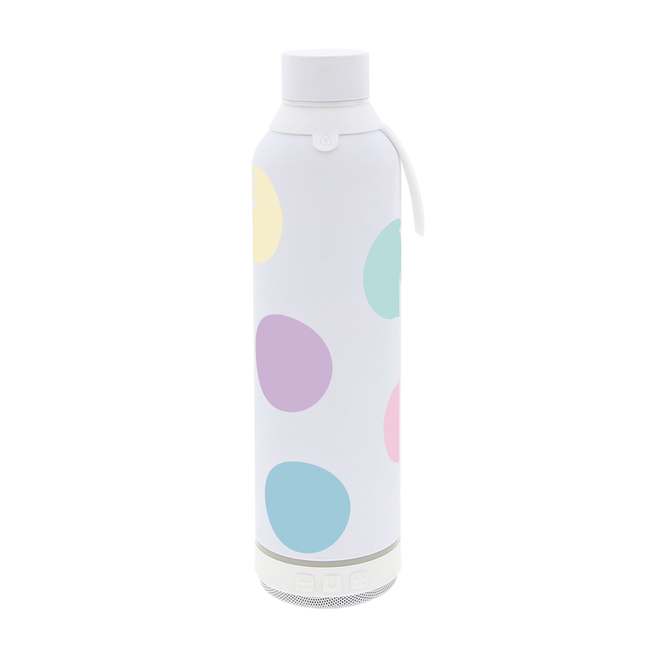 Botella Térmica de Acero Inoxidable con Altavoz – Happy Dots | Aurea