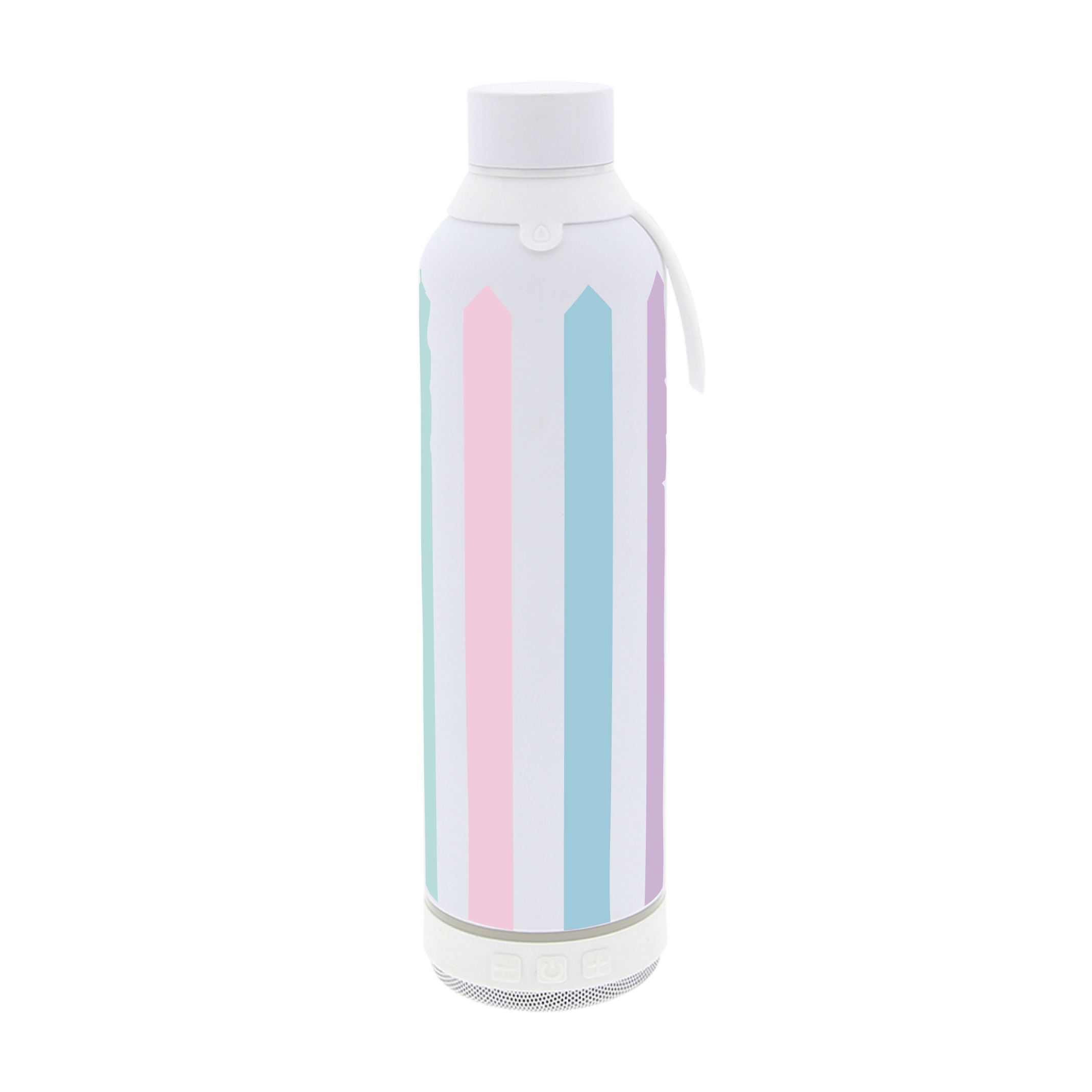 Botella Térmica de Acero Inoxidable con Altavoz – Candy Lines | Aurea
