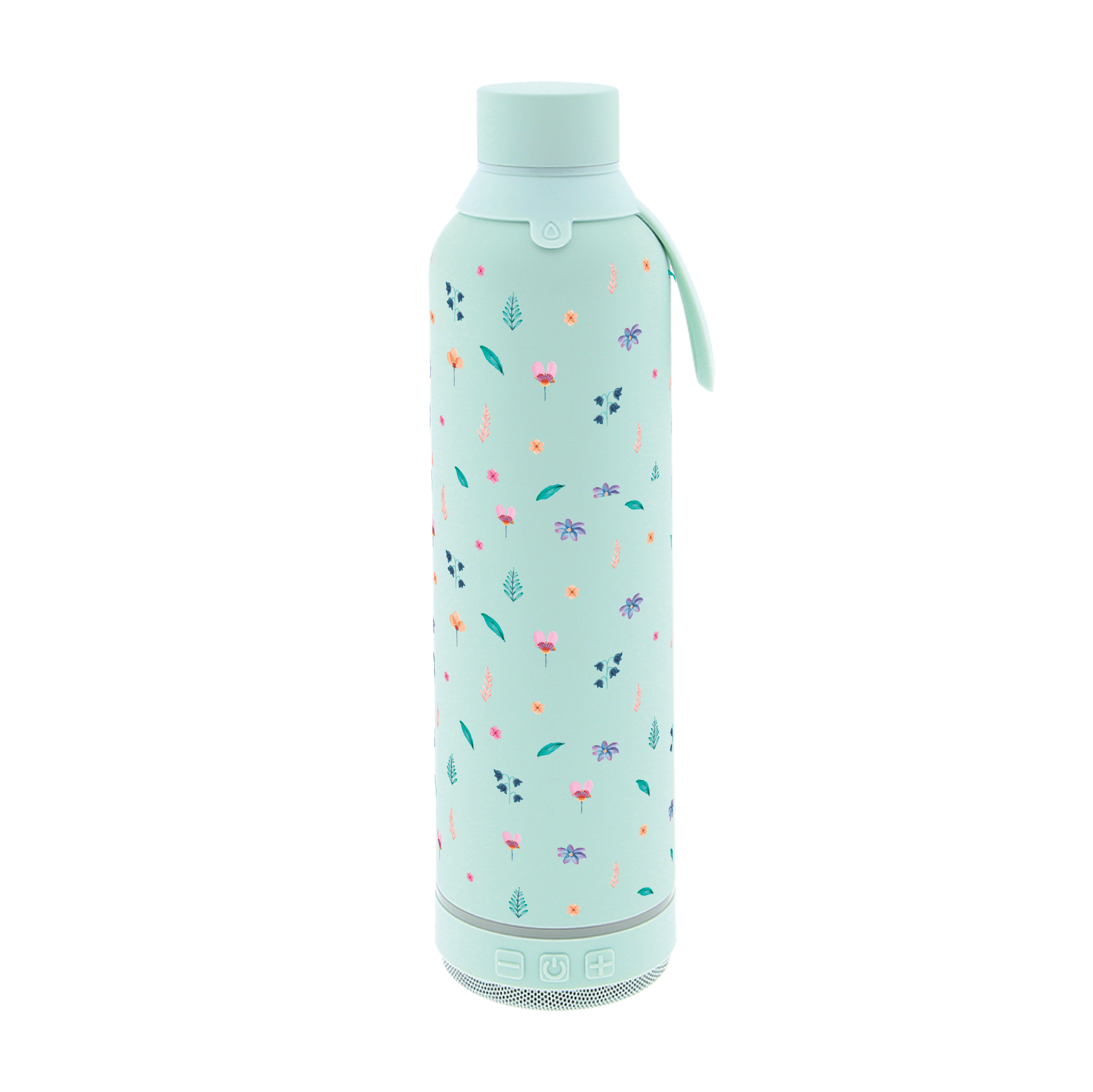 Botella Térmica de Acero Inoxidable con Altavoz – Little Bloom | Aurea