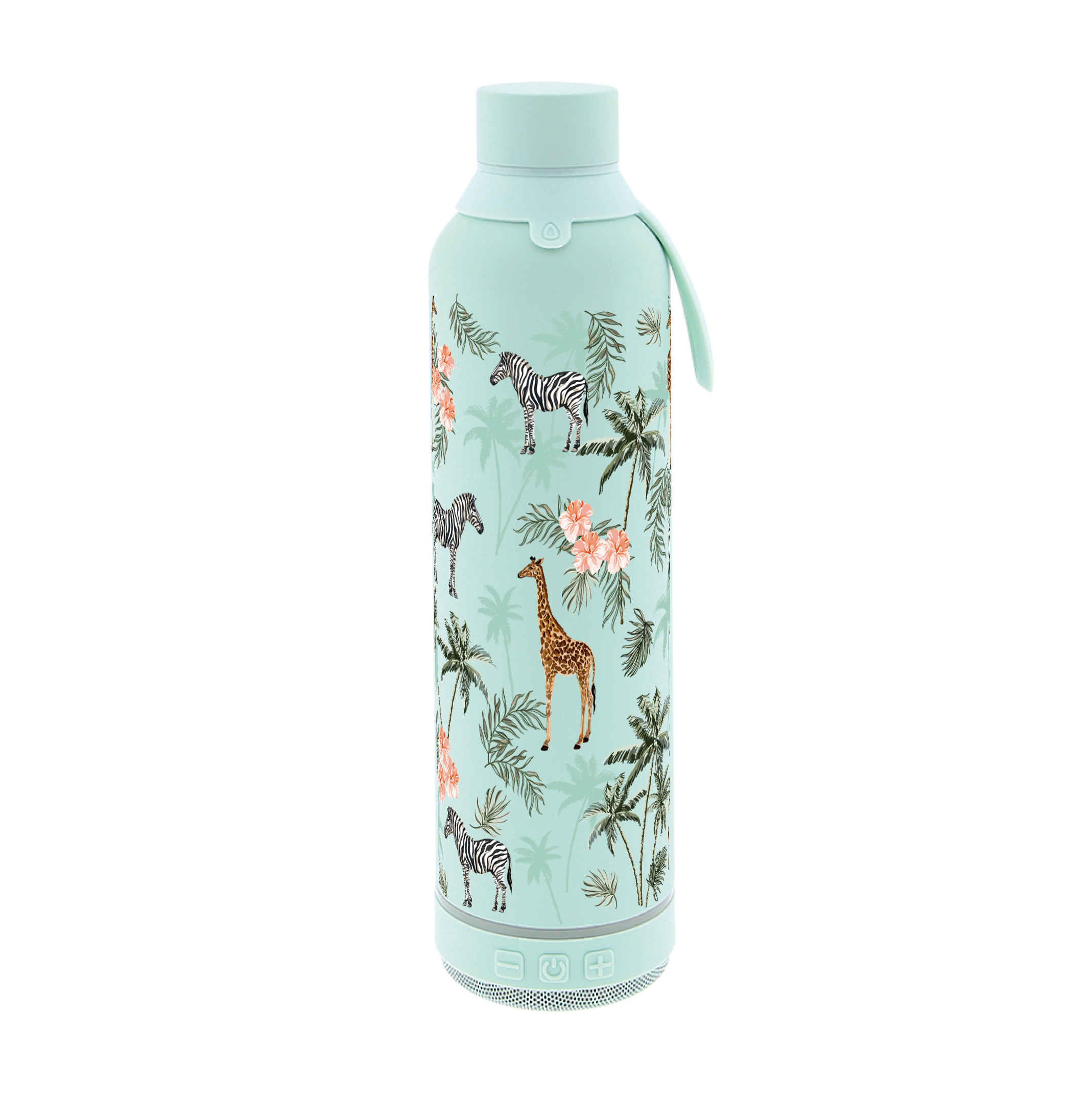 Botella Térmica de Acero Inoxidable con Altavoz – Savanna Life | Aurea