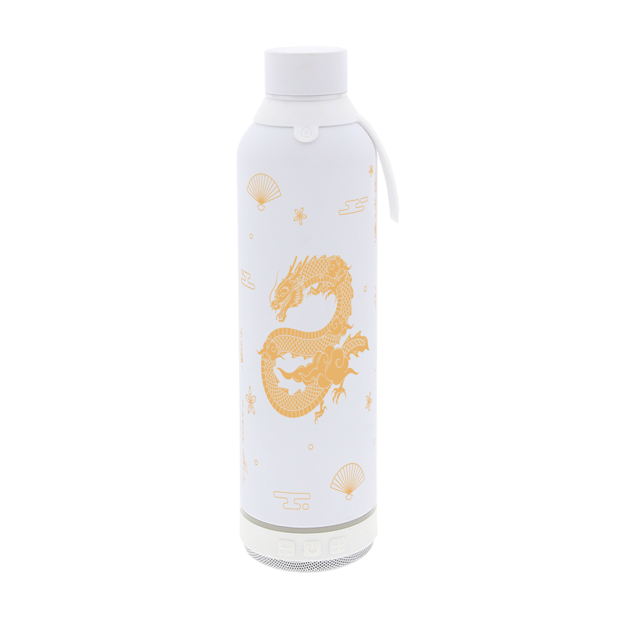 Botella Térmica de Acero Inoxidable con Altavoz – Dragon Spirit | Aurea
