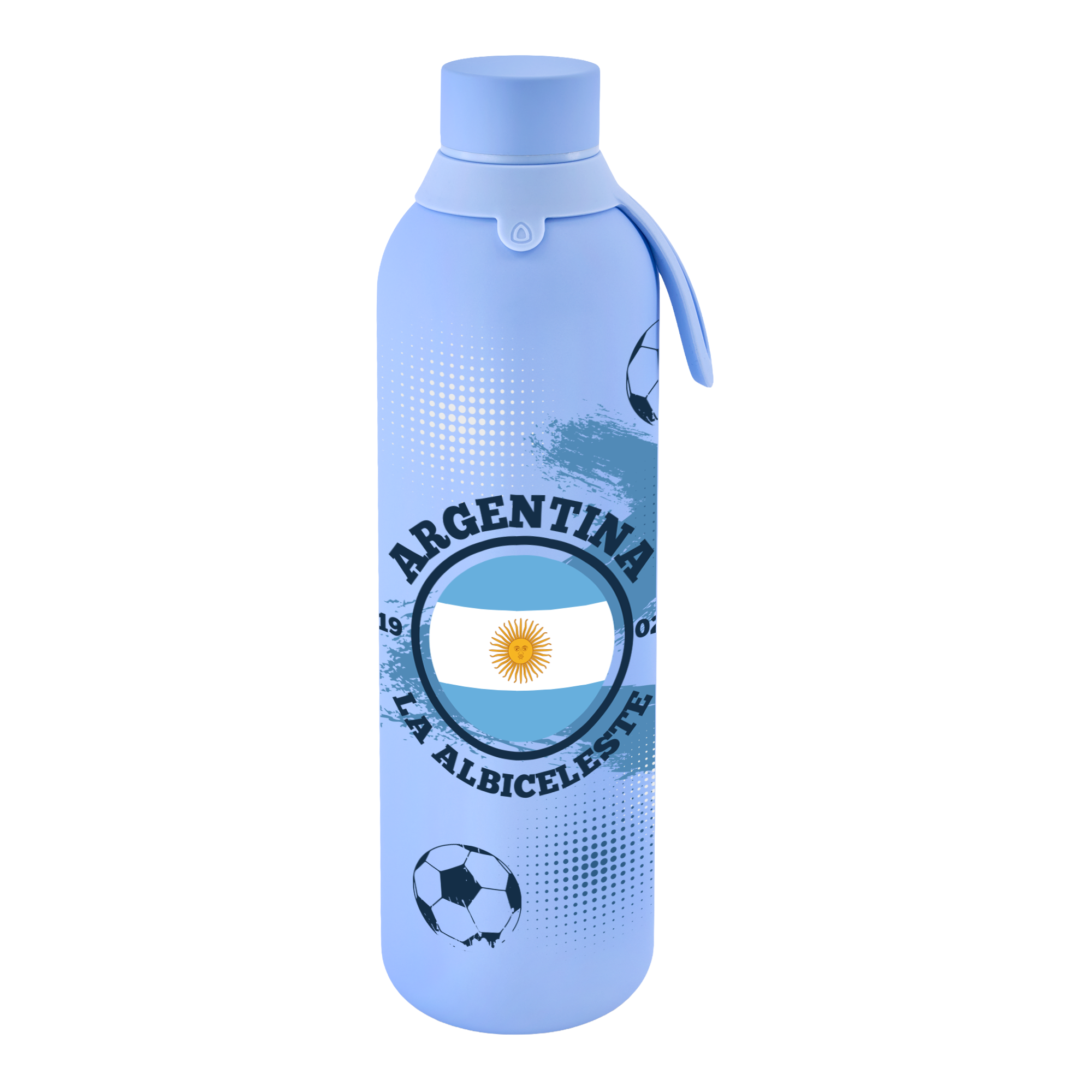 Botella Térmica Interior Cerámico + Doble Tapón - Goal '26 | Lovely Story