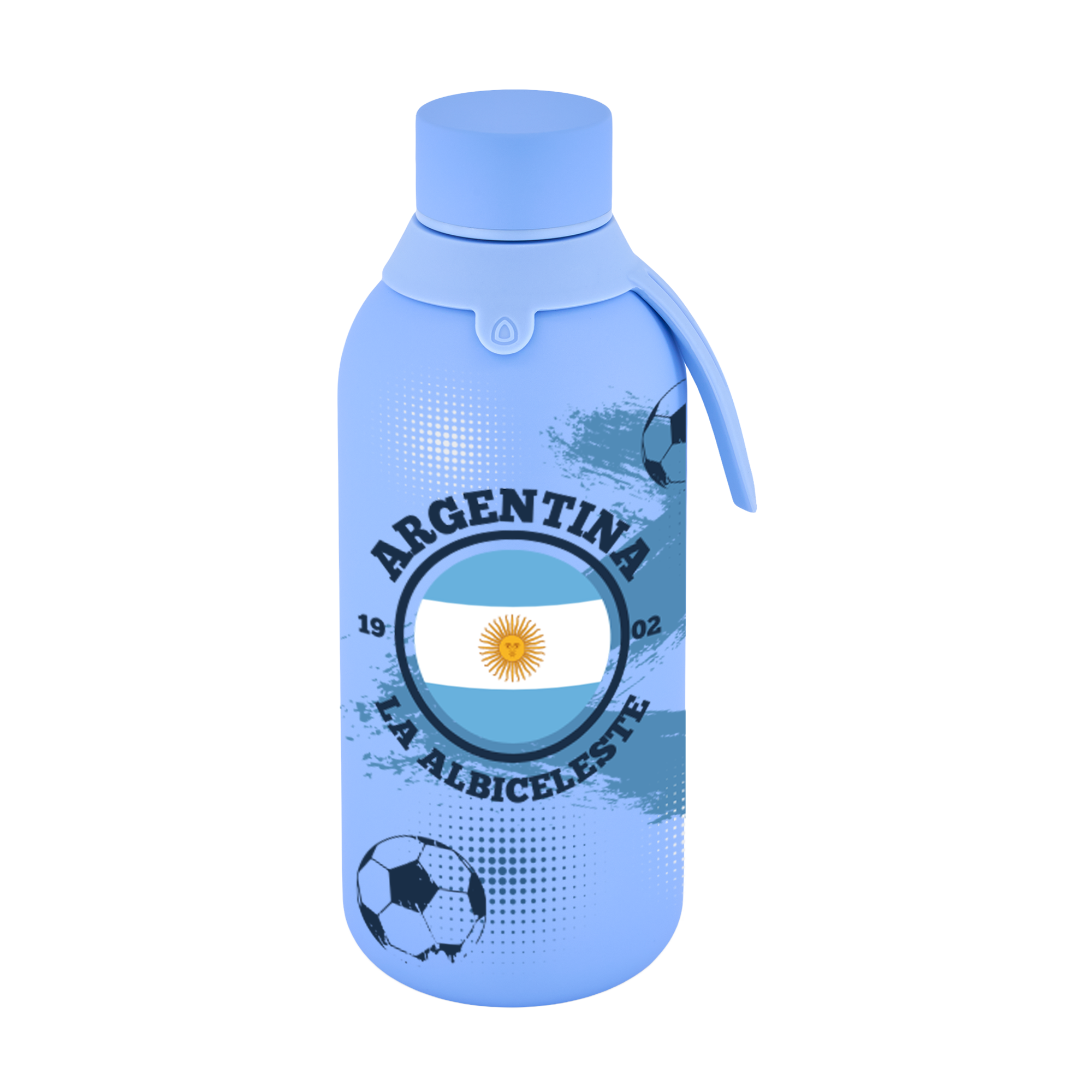 Botella Térmica Interior Cerámico + Doble Tapón - Goal '26 | Lovely Story