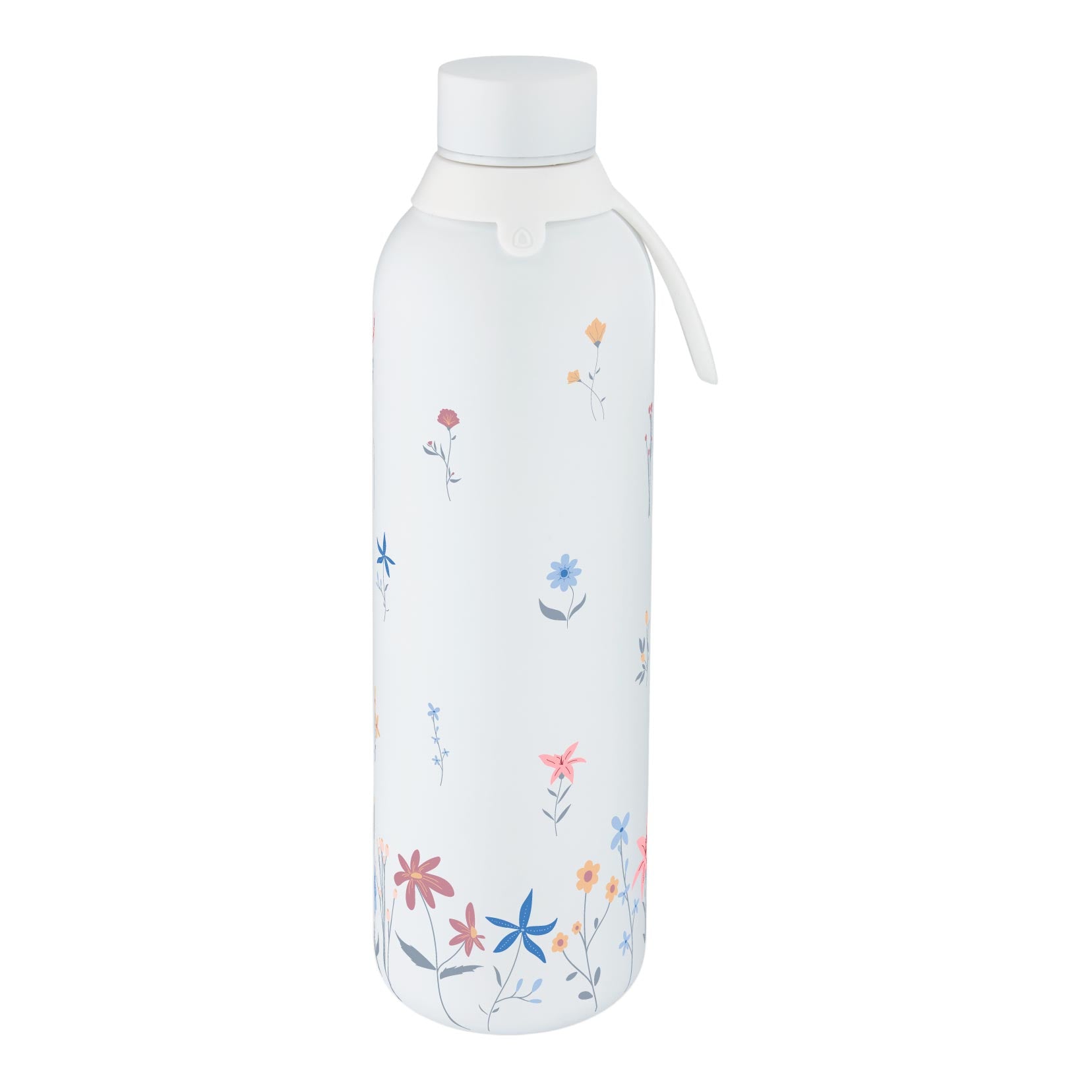 Botella Térmica de Acero Inoxidable con Interior Cerámico y Doble Tapón – Petal Whisper