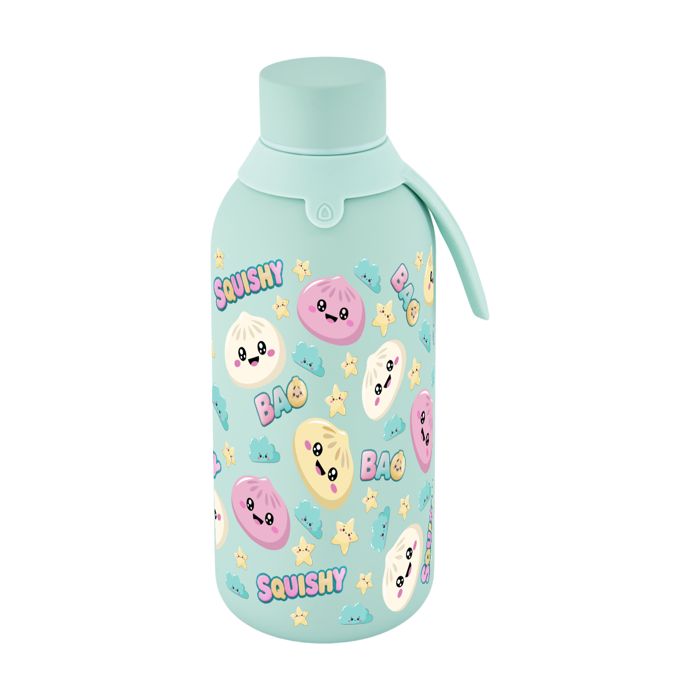Botella Térmica Interior Cerámico + Doble Tapón - Lovely Bao | Lovely Story