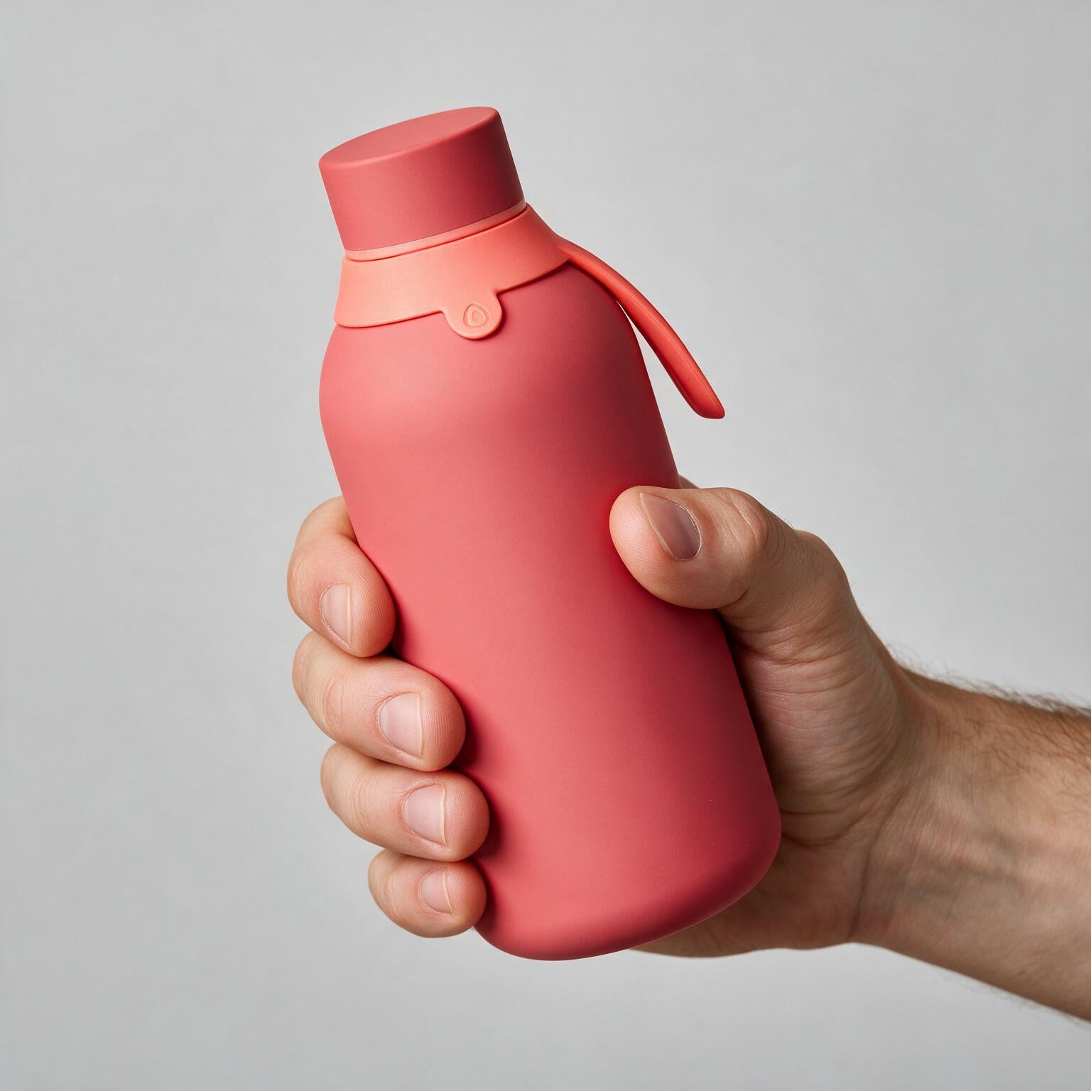 Botella Térmica de Acero Inoxidable con Interior Cerámico y Doble Tapón – Lisa | Aurea