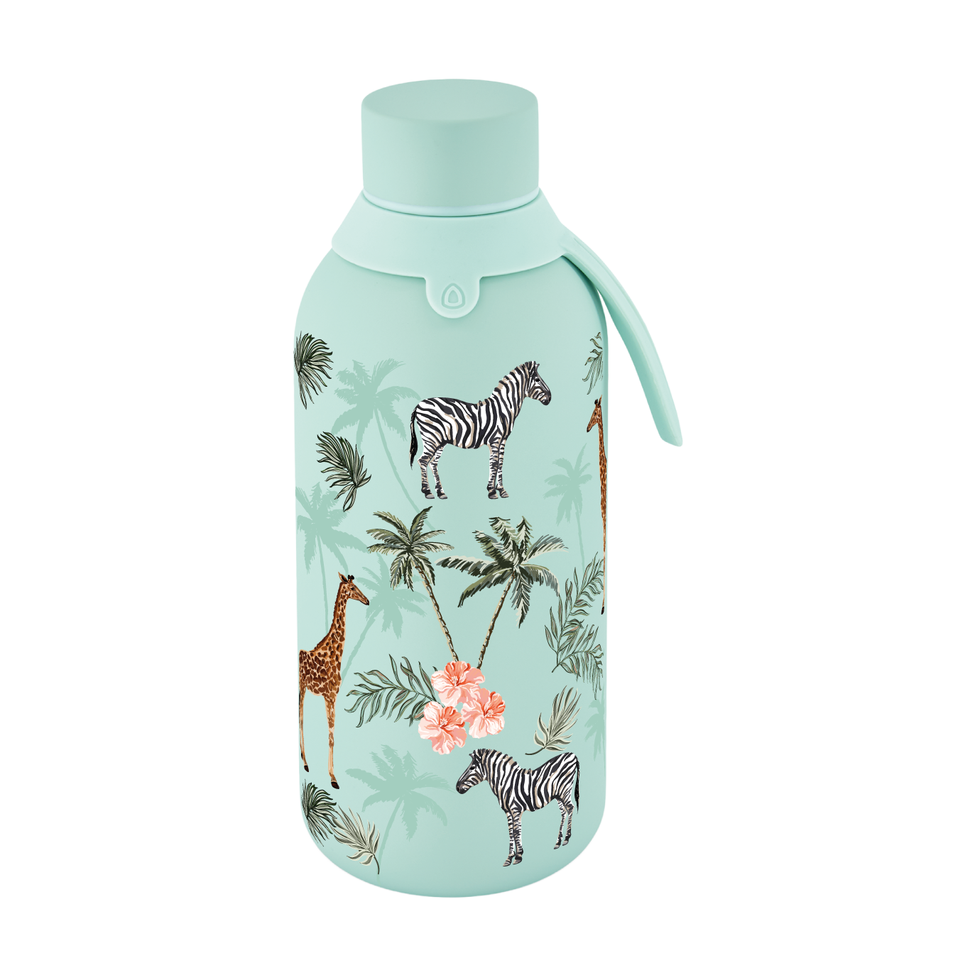 Botella Térmica de Acero Inoxidable con Interior Cerámico y Doble Tapón – Savanna Life | Aurea