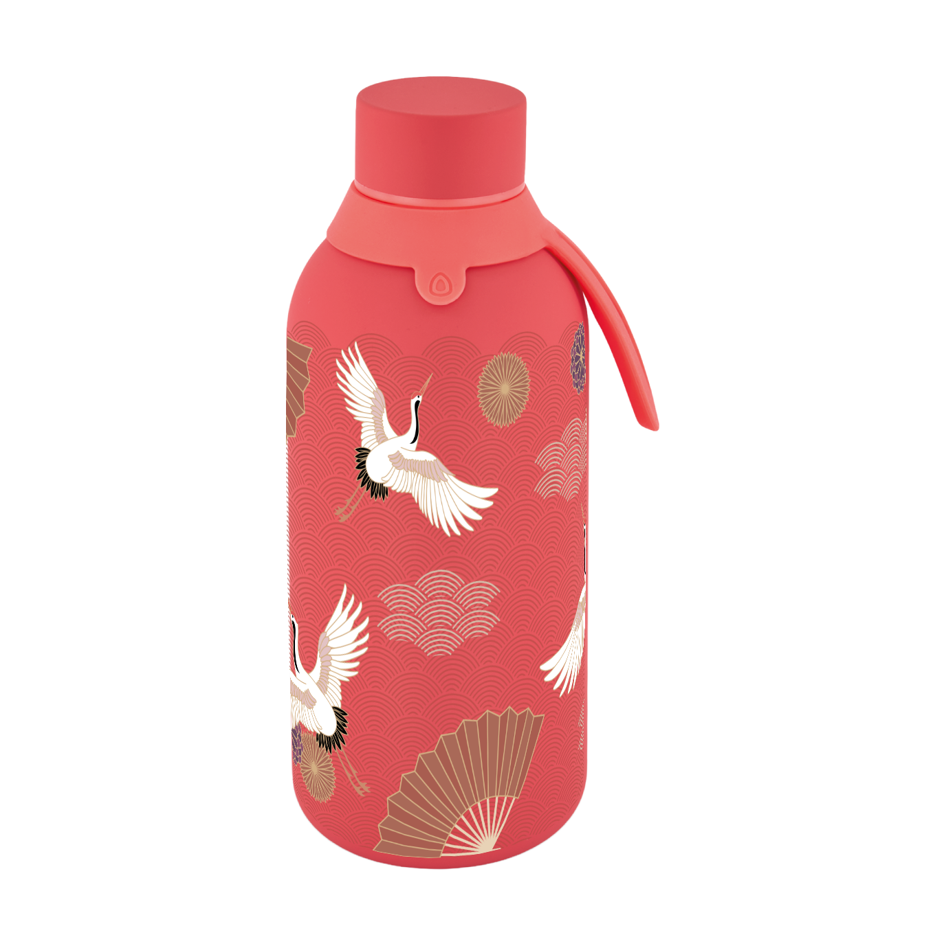Botella Térmica de Acero Inoxidable con Interior Cerámico y Doble Tapón – Tokyo Sky | Aurea