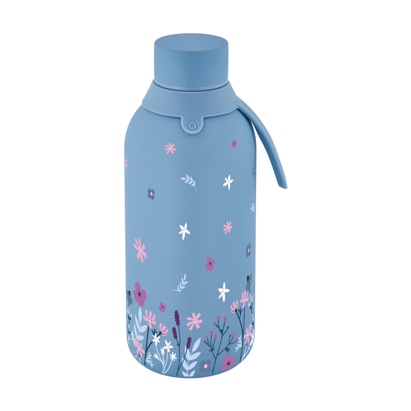 Botella Térmica de Acero Inoxidable con Interior Cerámico y Doble Tapón – Sweet Breeze | Aurea