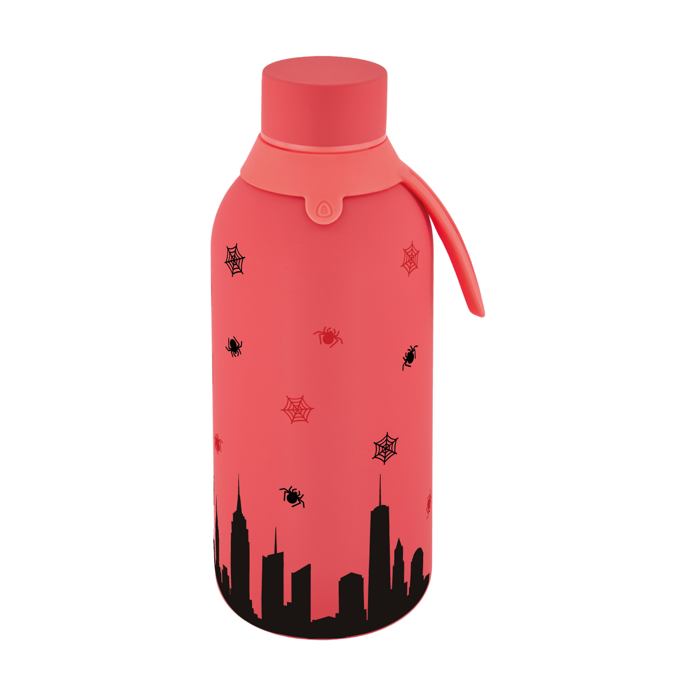 Botella Térmica Interior Cerámico + Doble Tapón - Spider Hero | Aurea Kids
