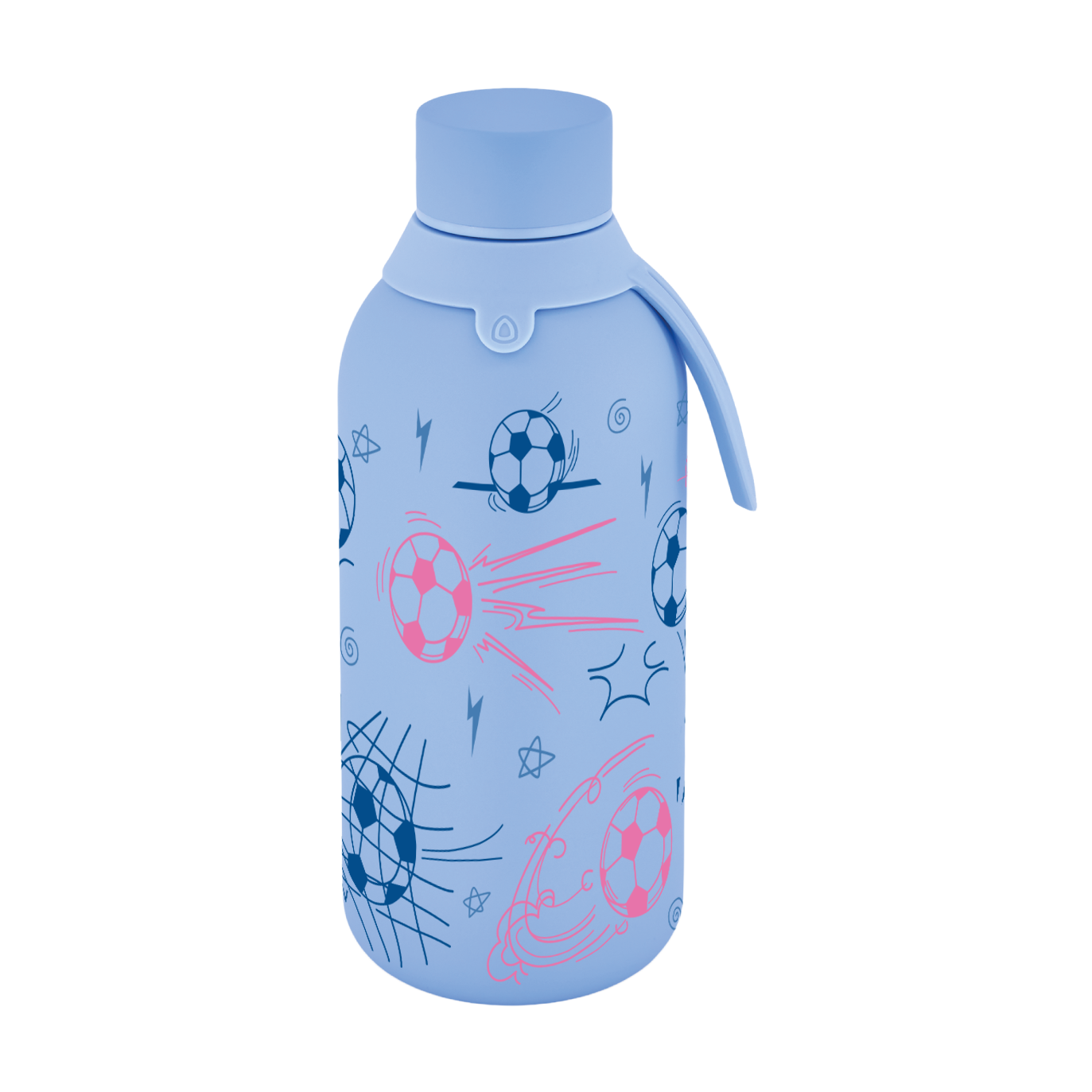 Botella Térmica Interior Cerámico + Doble Tapón - Go Power | Aurea Kids