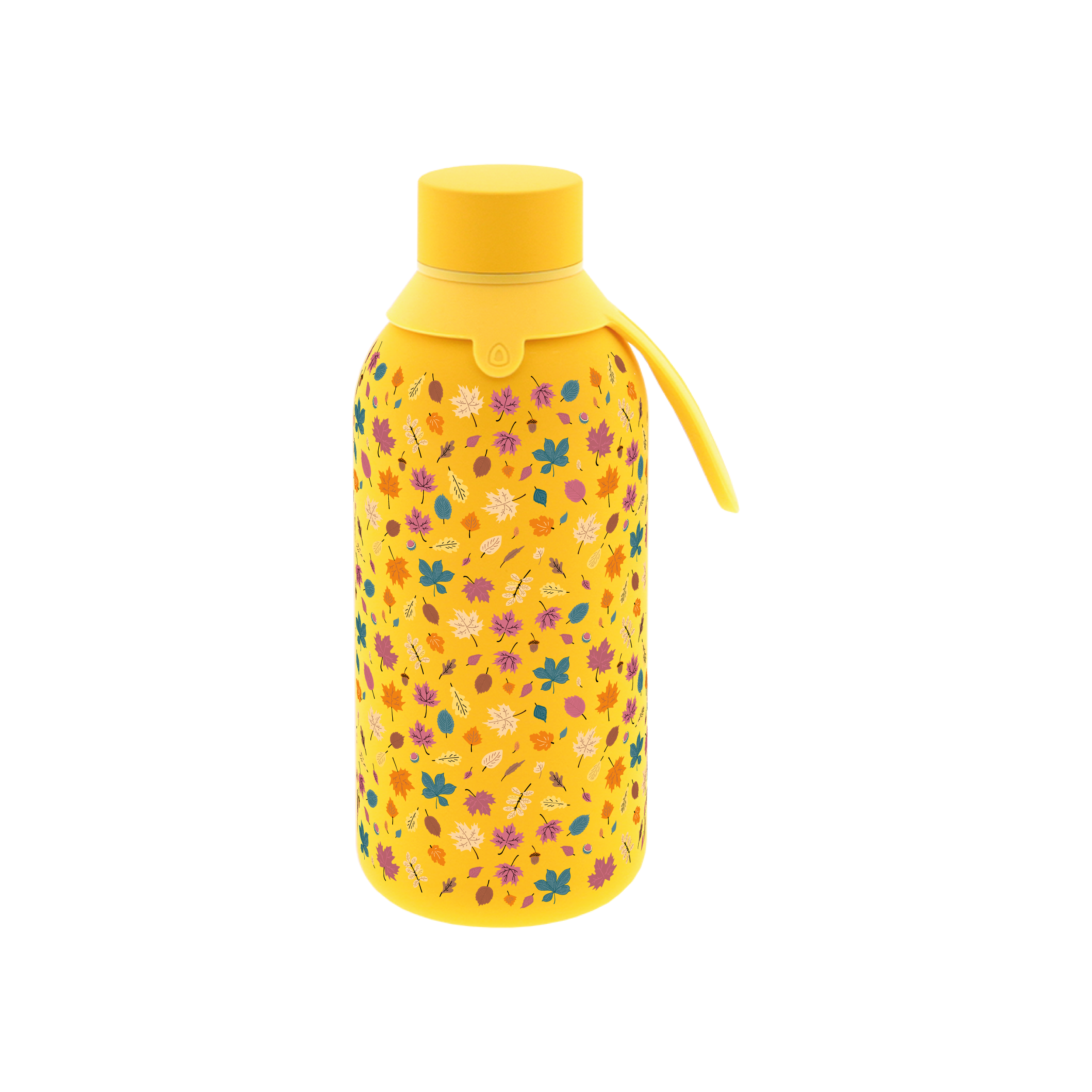 Botella Térmica de Acero Inoxidable con Interior Cerámico y Doble Tapón – Autumn Vibes | Aurea