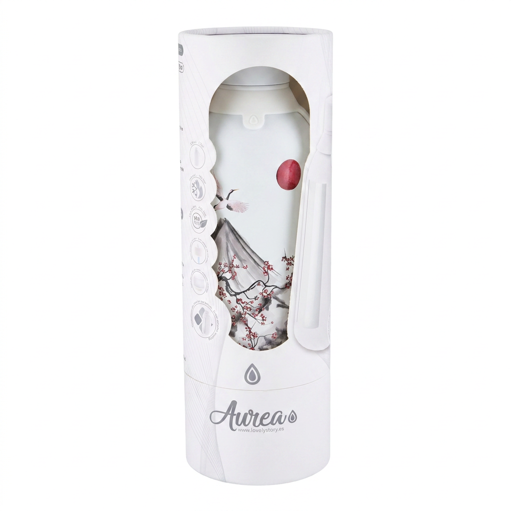 Botella Térmica de Acero Inoxidable con Interior Cerámico y Doble Tapón – Echoes Of Japan | Aurea