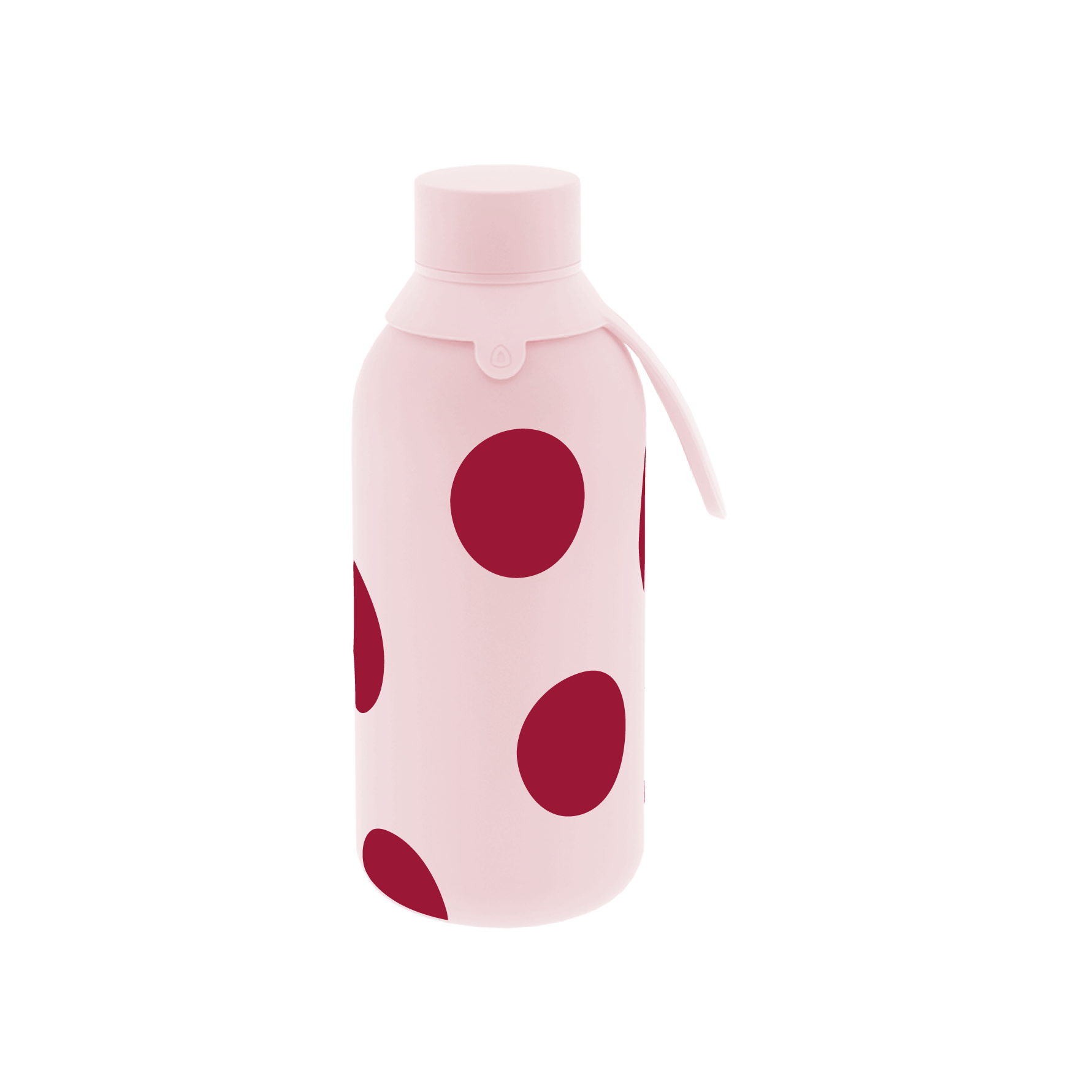 Botella Térmica de Acero Inoxidable con Interior Cerámico y Doble Tapón – Bold Dots | Aurea