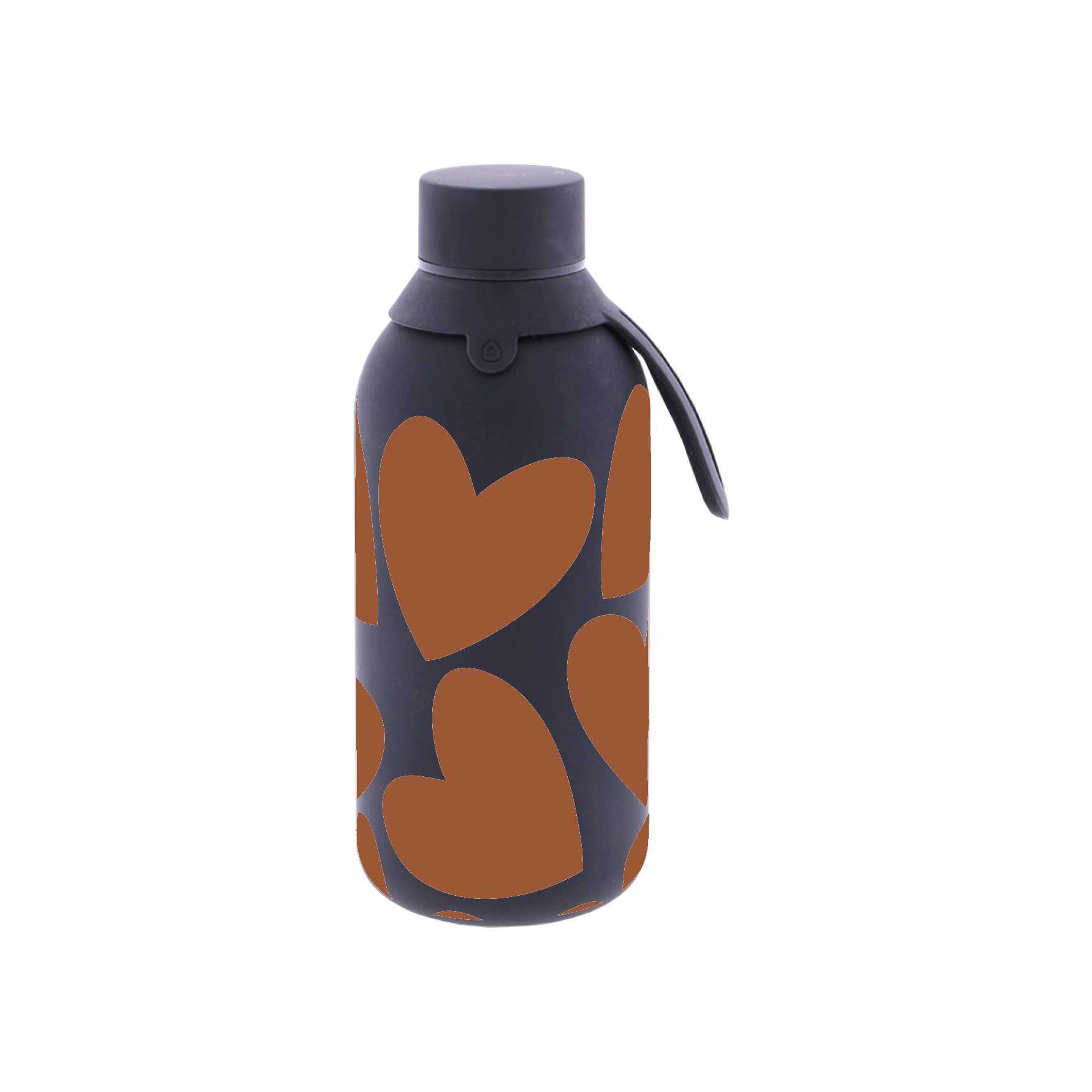 Botella Térmica de Acero Inoxidable con Interior Cerámico y Doble Tapón – Pure Love | Aurea