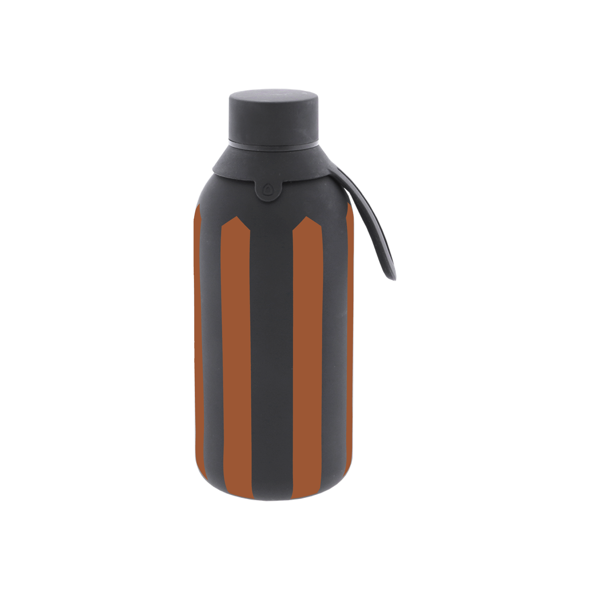 Botella Térmica de Acero Inoxidable con Interior Cerámico y Doble Tapón – Linear | Aurea