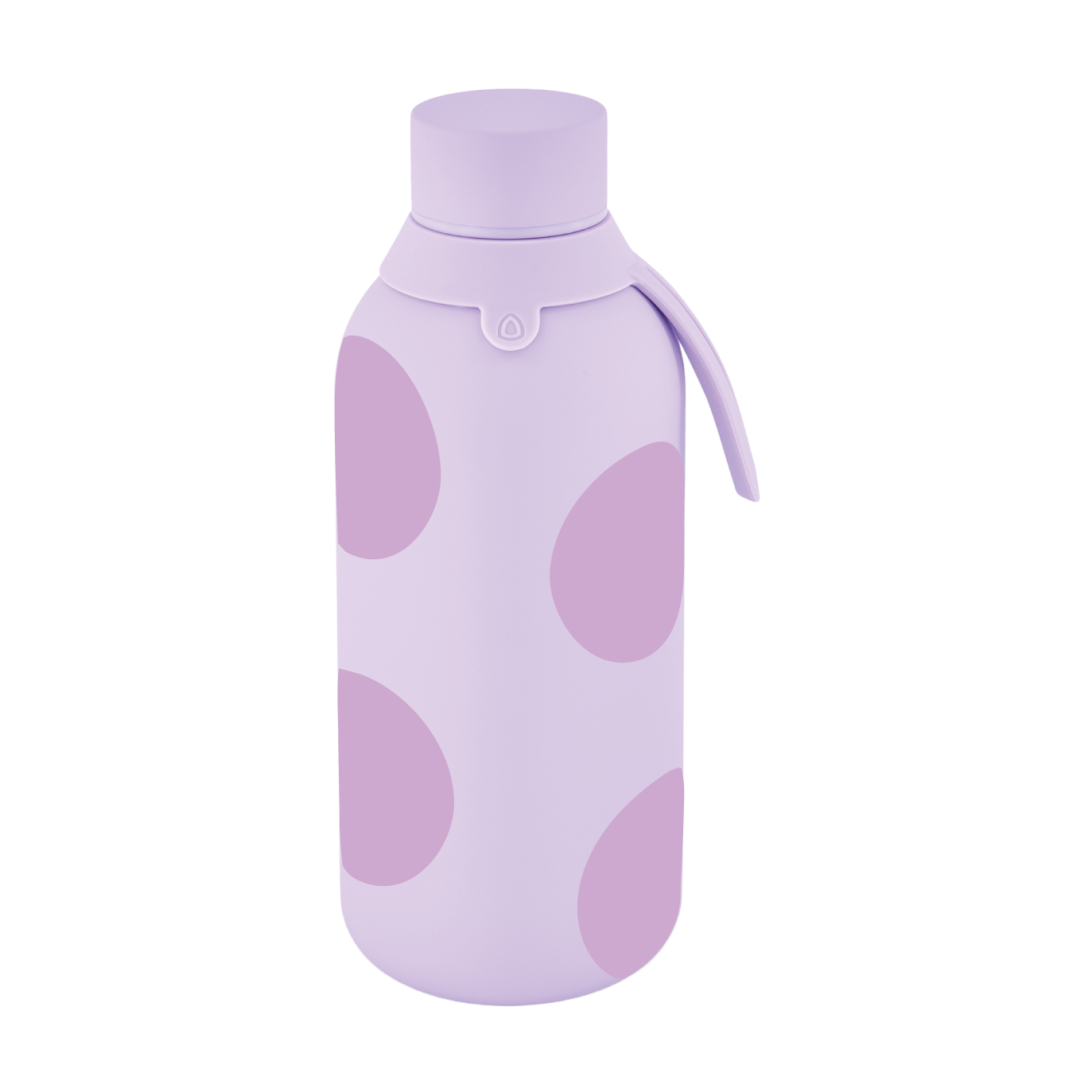 Botella Térmica de Acero Inoxidable con Interior Cerámico y Doble Tapón – Happy Dots | Aurea