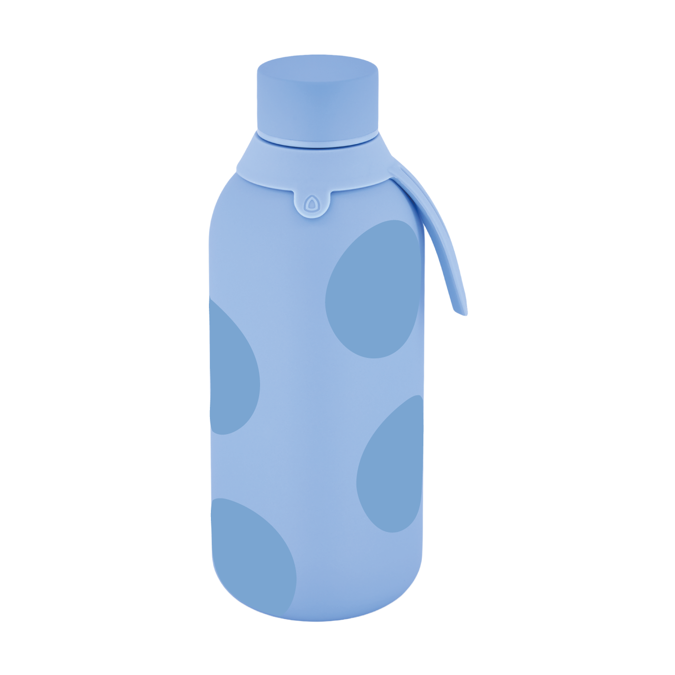 Botella Térmica de Acero Inoxidable con Interior Cerámico y Doble Tapón – Happy Dots | Aurea