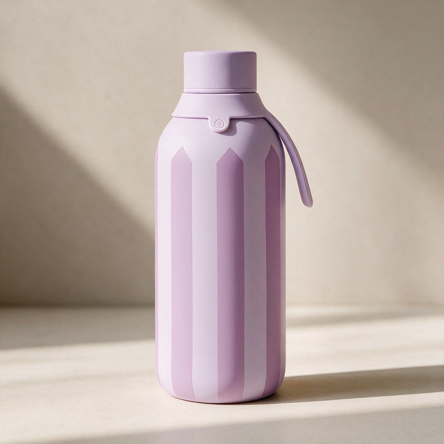 Botella Térmica de Acero Inoxidable con Interior Cerámico y Doble Tapón – Candy Lines | Aurea