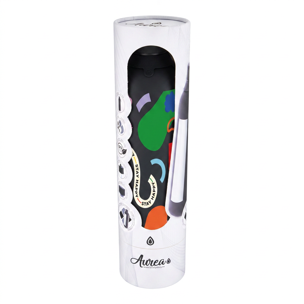 Botella Térmica de Acero Inoxidable con Interior Cerámico y Doble Tapón – Keep Moving | Aurea
