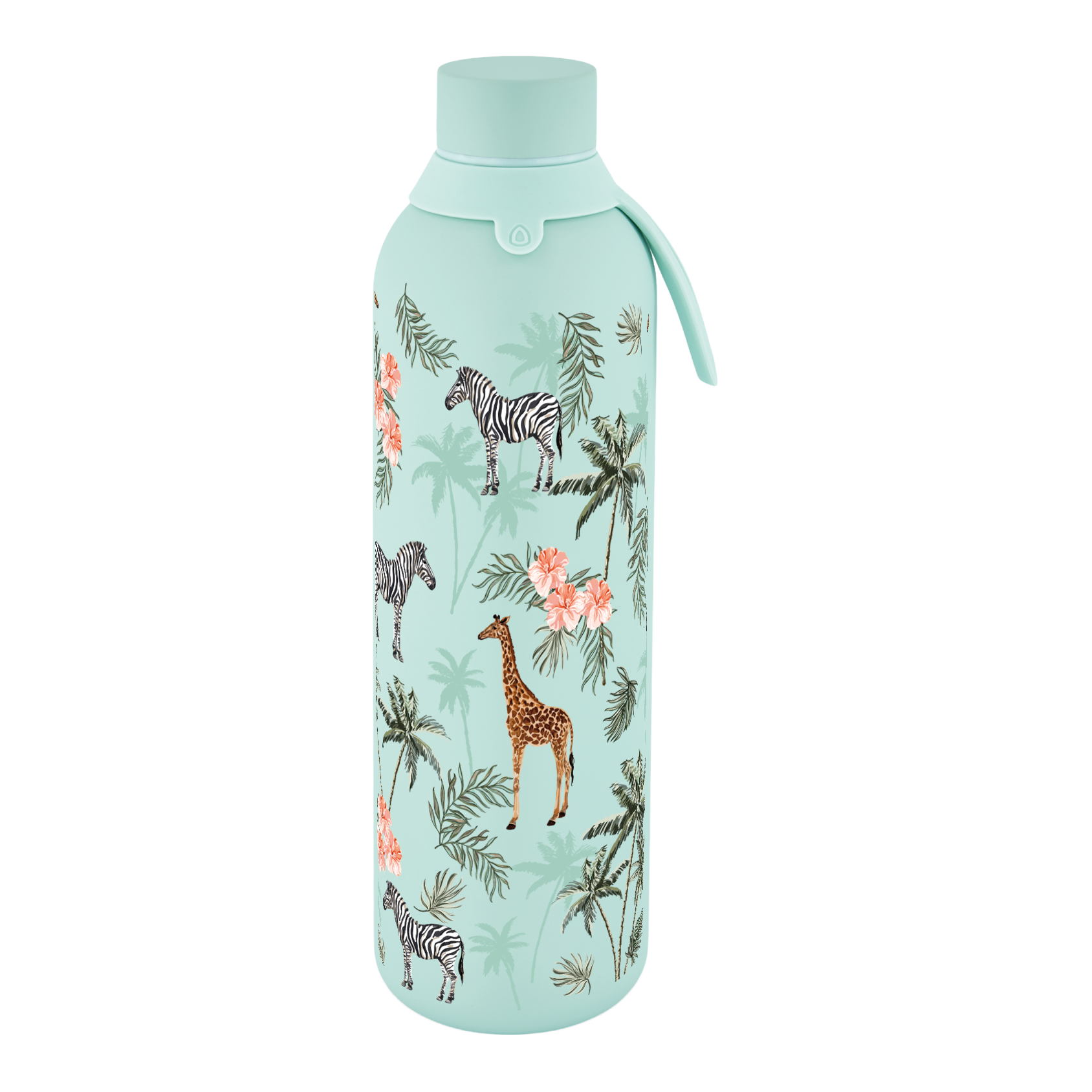 Botella Térmica de Acero Inoxidable con Interior Cerámico y Doble Tapón – Savanna Life | Aurea