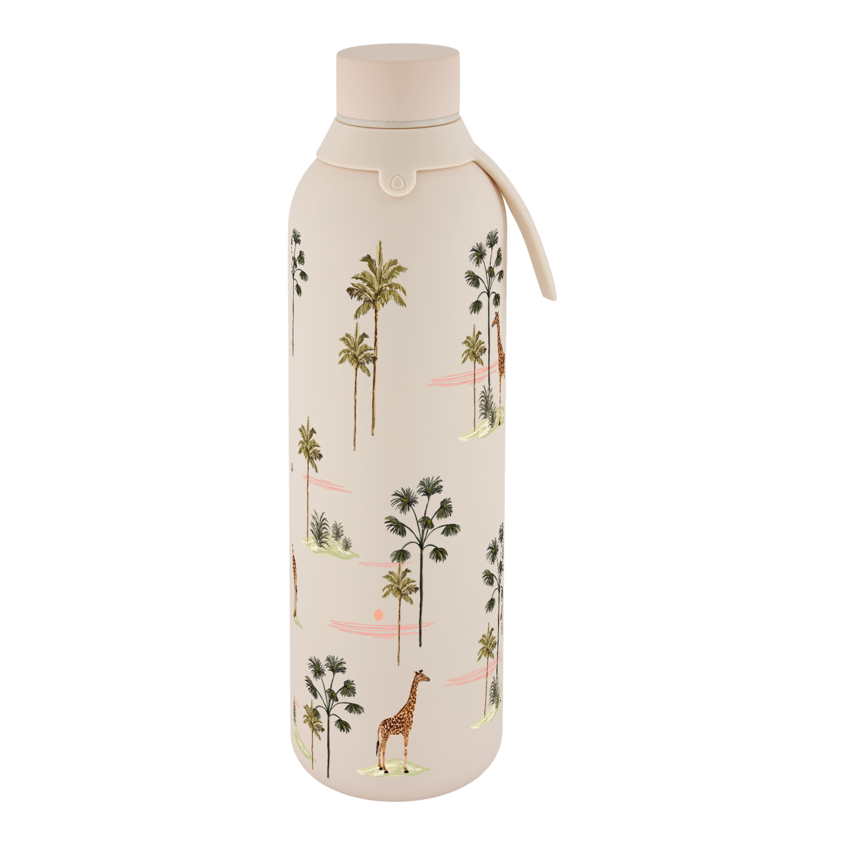 Botella Térmica de Acero Inoxidable con Interior Cerámico y Doble Tapón – Savanna Life | Aurea
